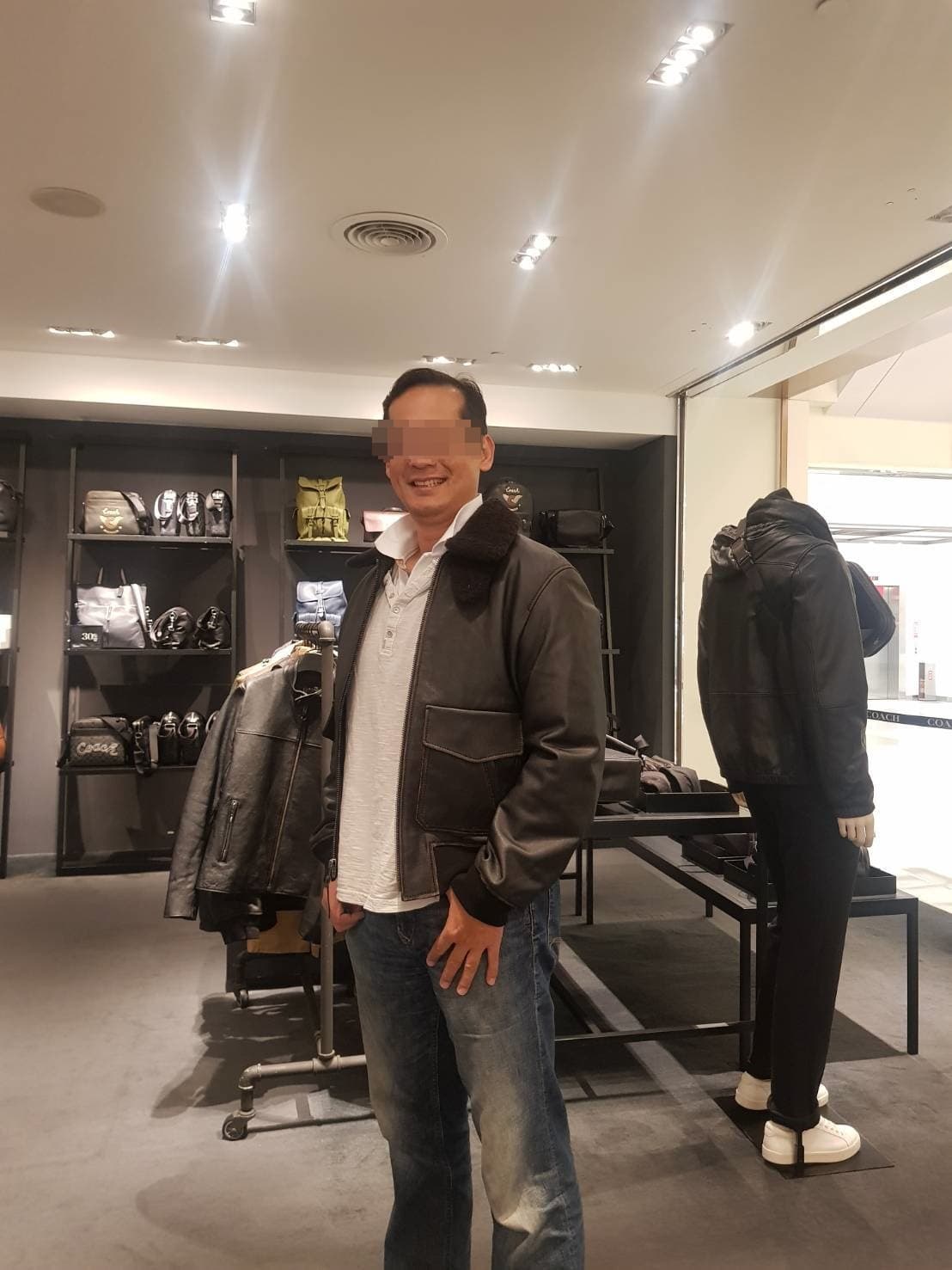 交往期間，X女為Y男添購許多精品行頭。（讀者提供）