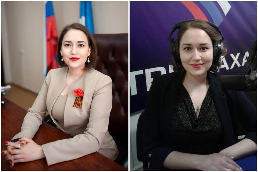 俄國政壇發生歧視女性的爭議，一名議員在視訊會議中出言汙辱女部長，引起討論。（翻攝自薇索琪臉書）