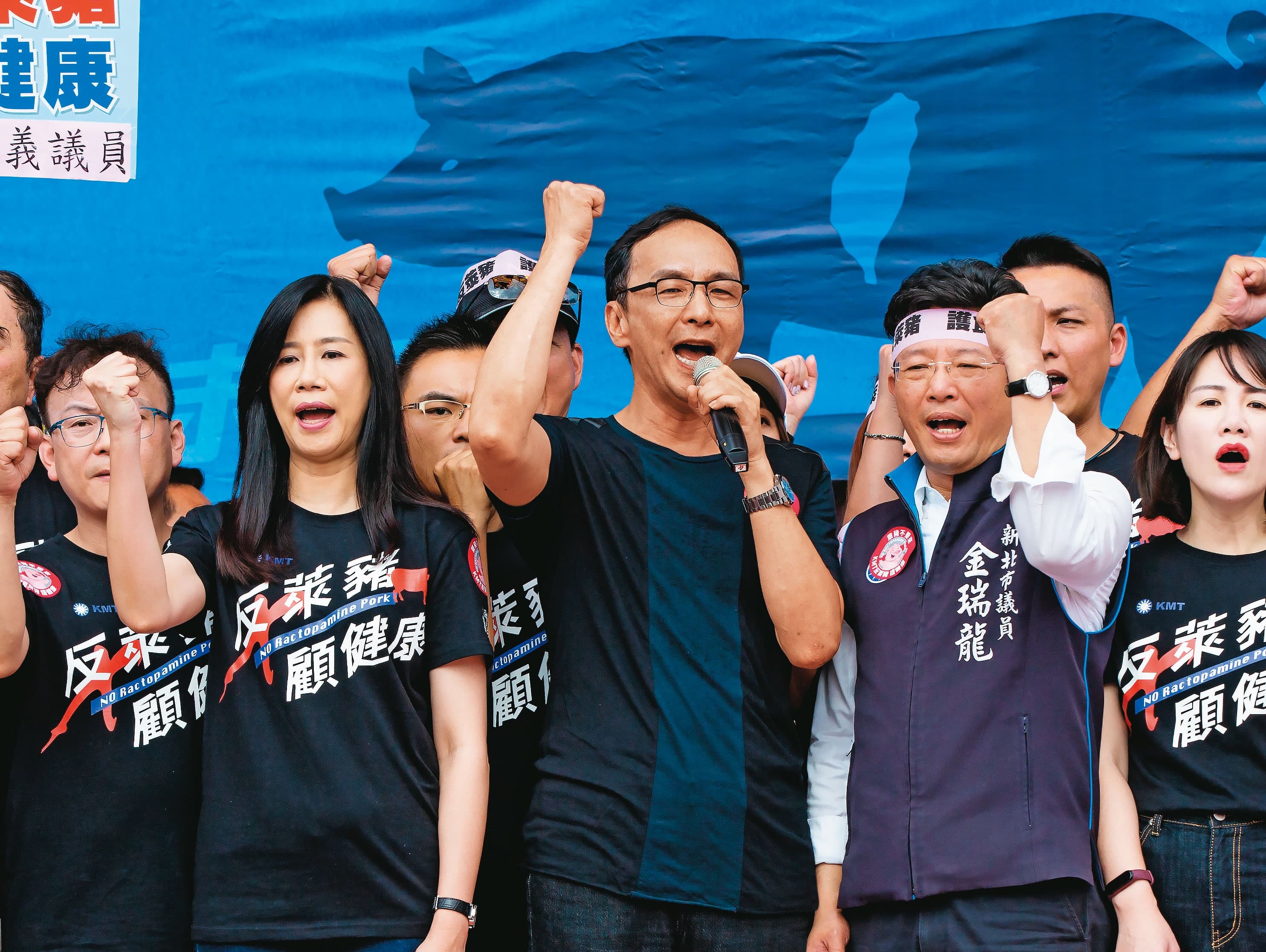 國民黨內部近日流出一份民調，朱立倫獲多數一般民眾肯定，適合擔任黨主席。