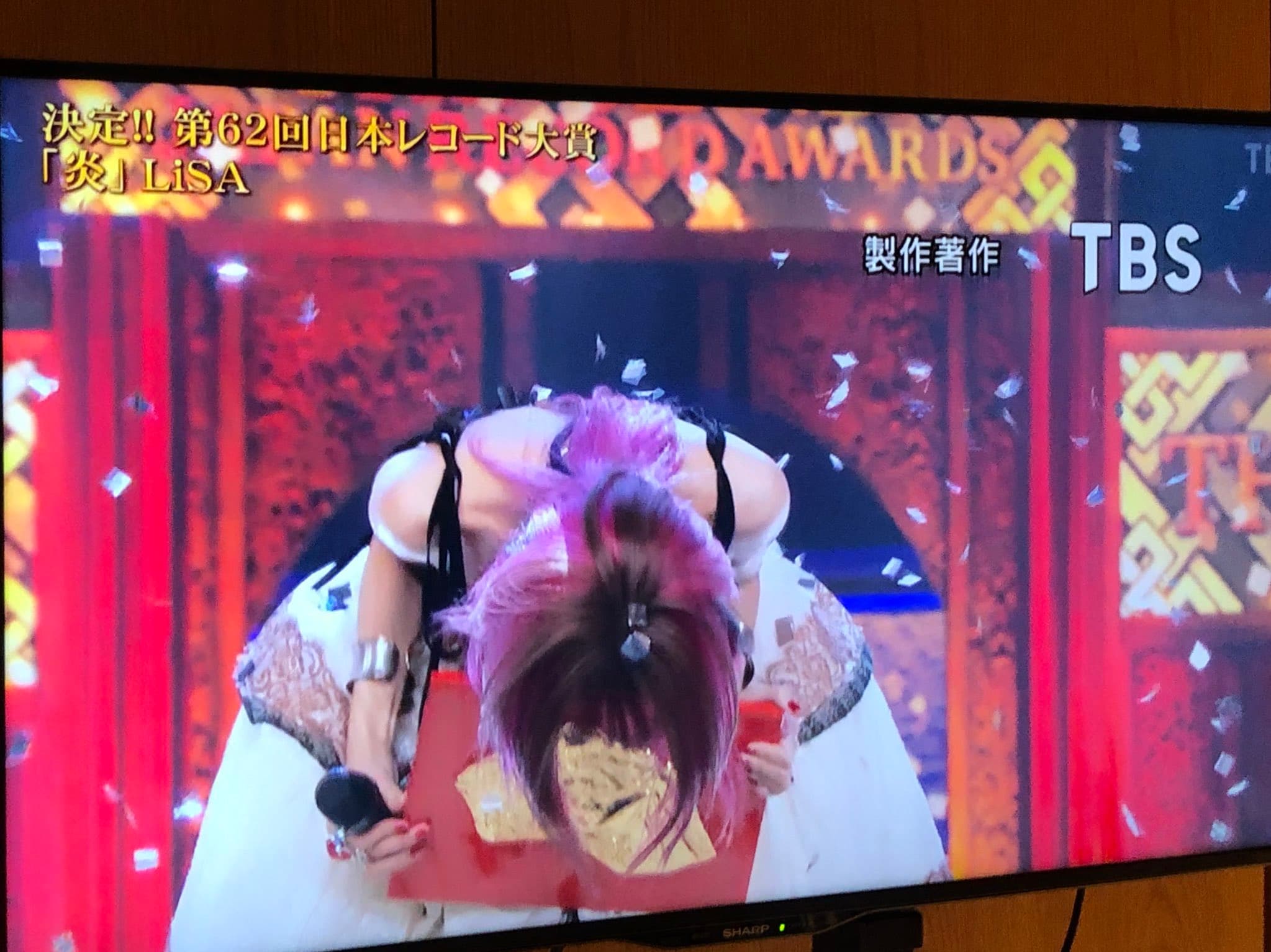 LiSA在推特PO照感謝粉絲。（翻攝自LiSA推特）