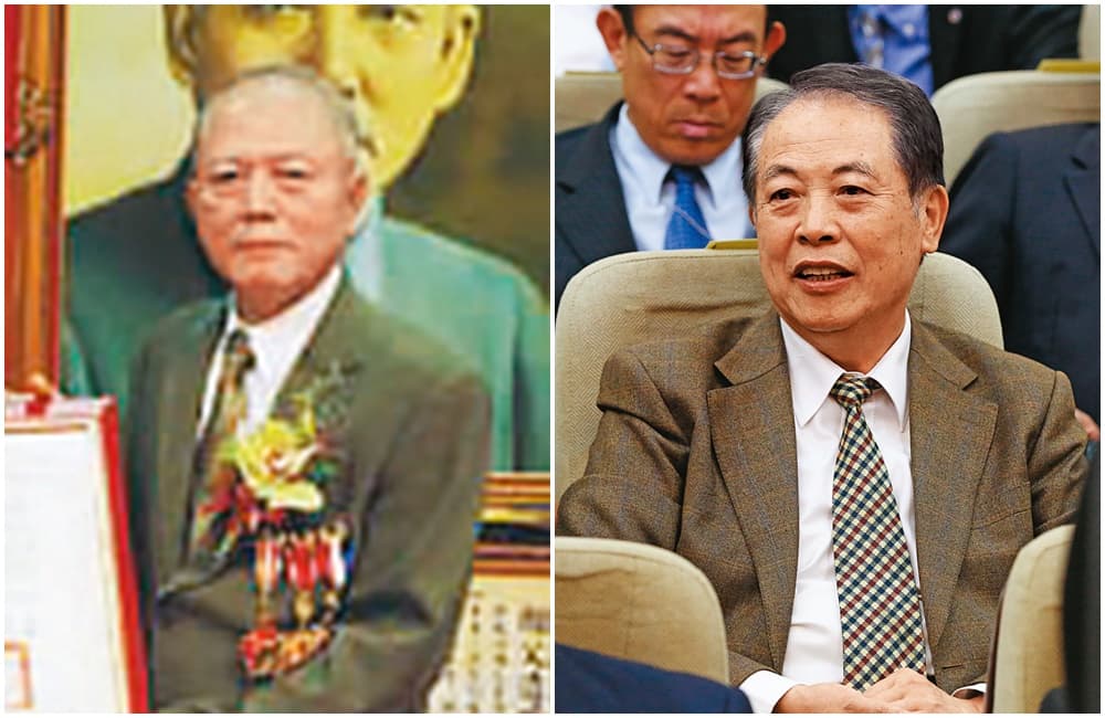 承審理翁茂鍾3億債務案的最高法院庭長林奇福（左，翻攝司法周刊），在判翁勝訴後，2人成為好友，還曾至高級俱樂部同歡。前檢察官羅榮乾（右）與富商翁茂鍾交情深厚，已於日前退休。