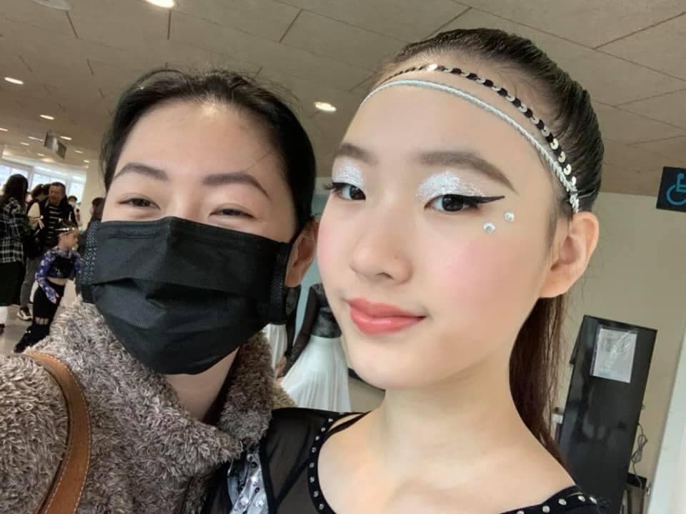 大女兒Elly喜歡跳舞，小S也讓女兒適性發展，還在比賽中奪冠。（翻攝自IG）