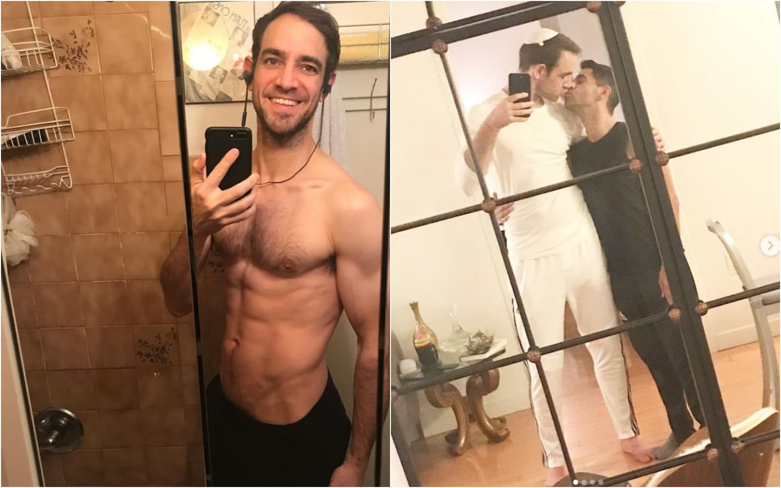 班傑明外型姣好，同志身分曝光後也大方做自己。（翻攝＠benjiboyyogaboy Instagram）