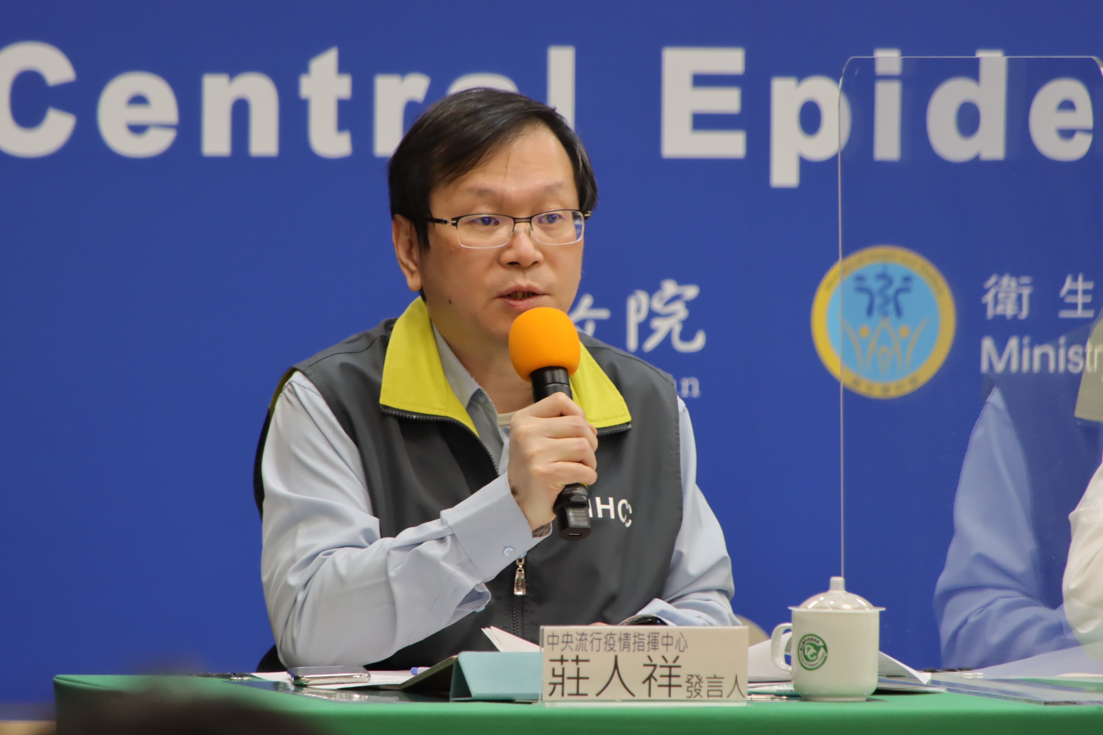 莊人祥指出，近期感染的本土個案潛伏期變短。（指揮中心提供）