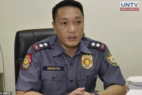 第一時間朝性侵偵辦的警長戴波西塔遭解職。(翻攝自UNTV)