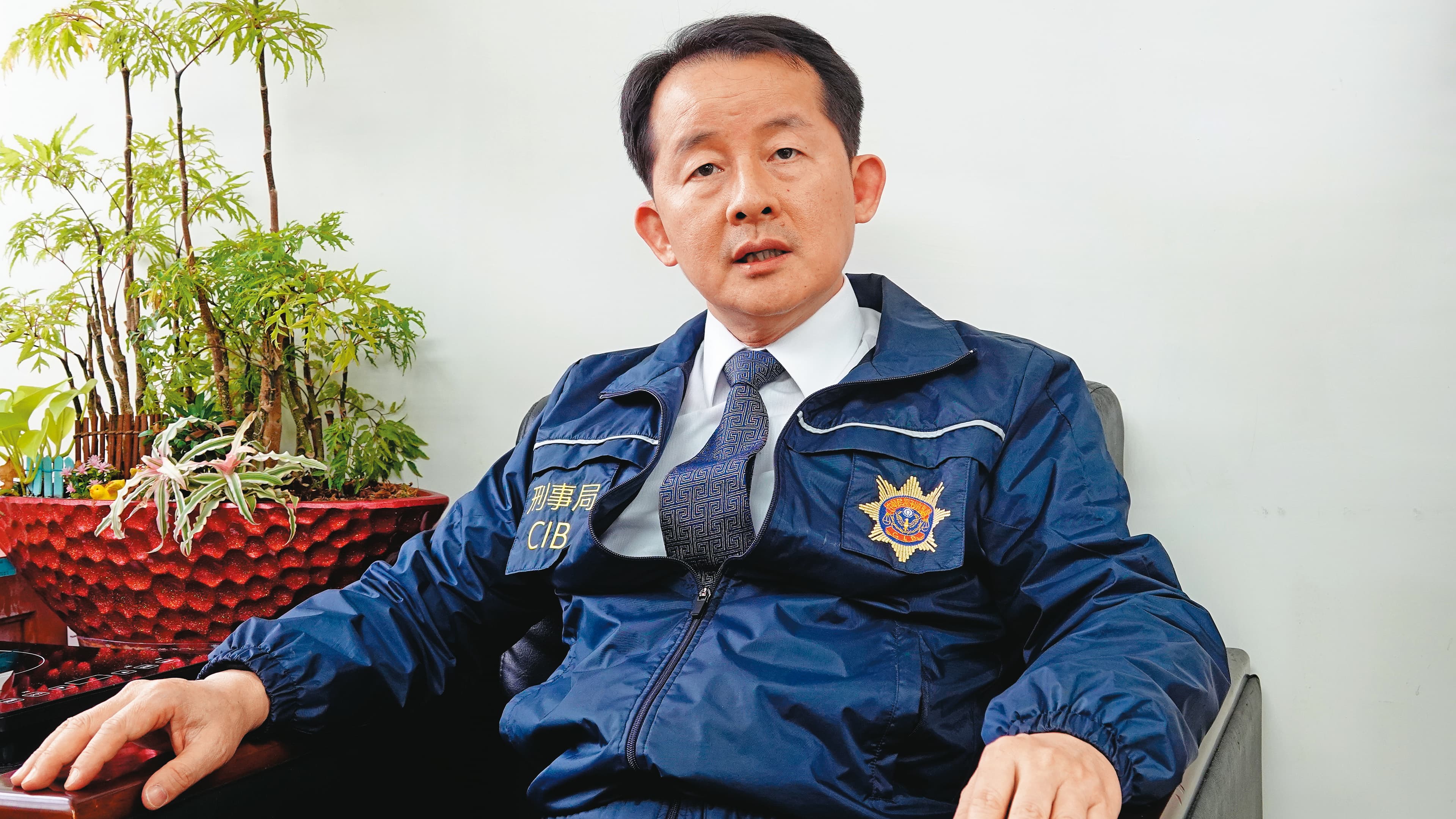 當年承辦此案的刑事警察局偵三大隊大隊長蕭瑞豪，向本刊說明破案經過。