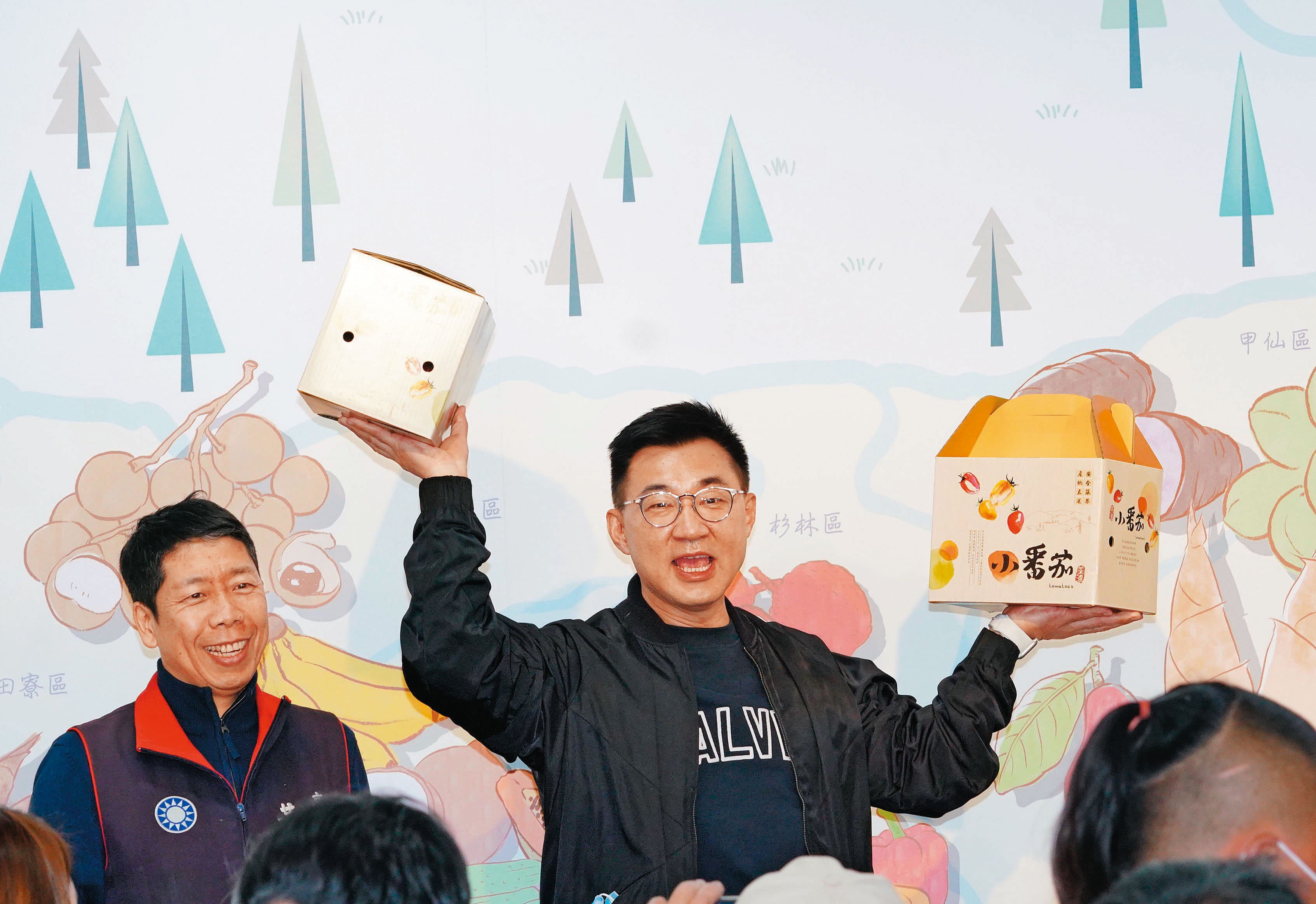 國民黨主席江啟臣1月31日南下高雄跑行程，但並未參與罷捷團體發起的遊行。
