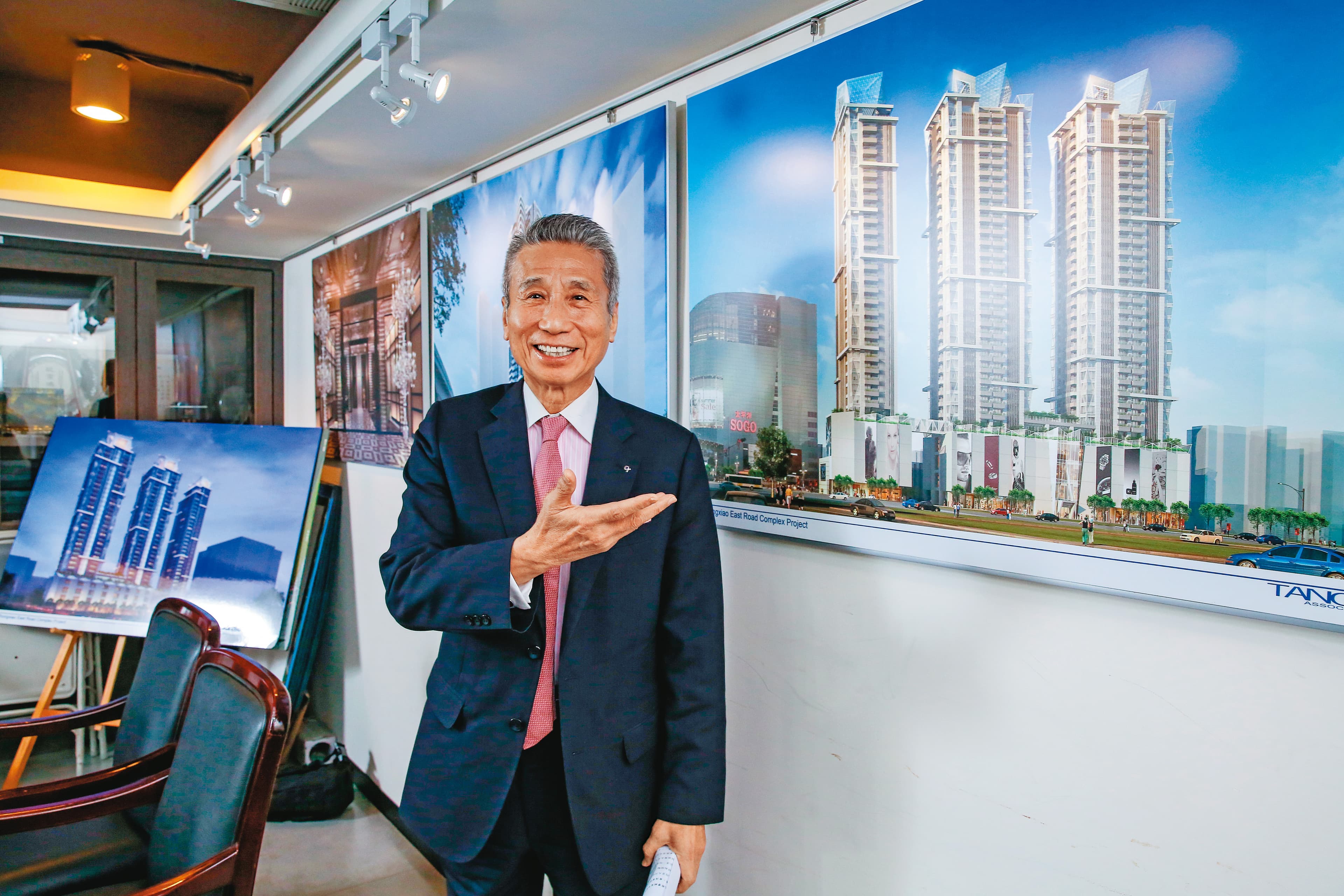 王光祥計畫開發大同總部，緊鄰總部旁的大同大學，外傳他也推動遷移到基隆。
