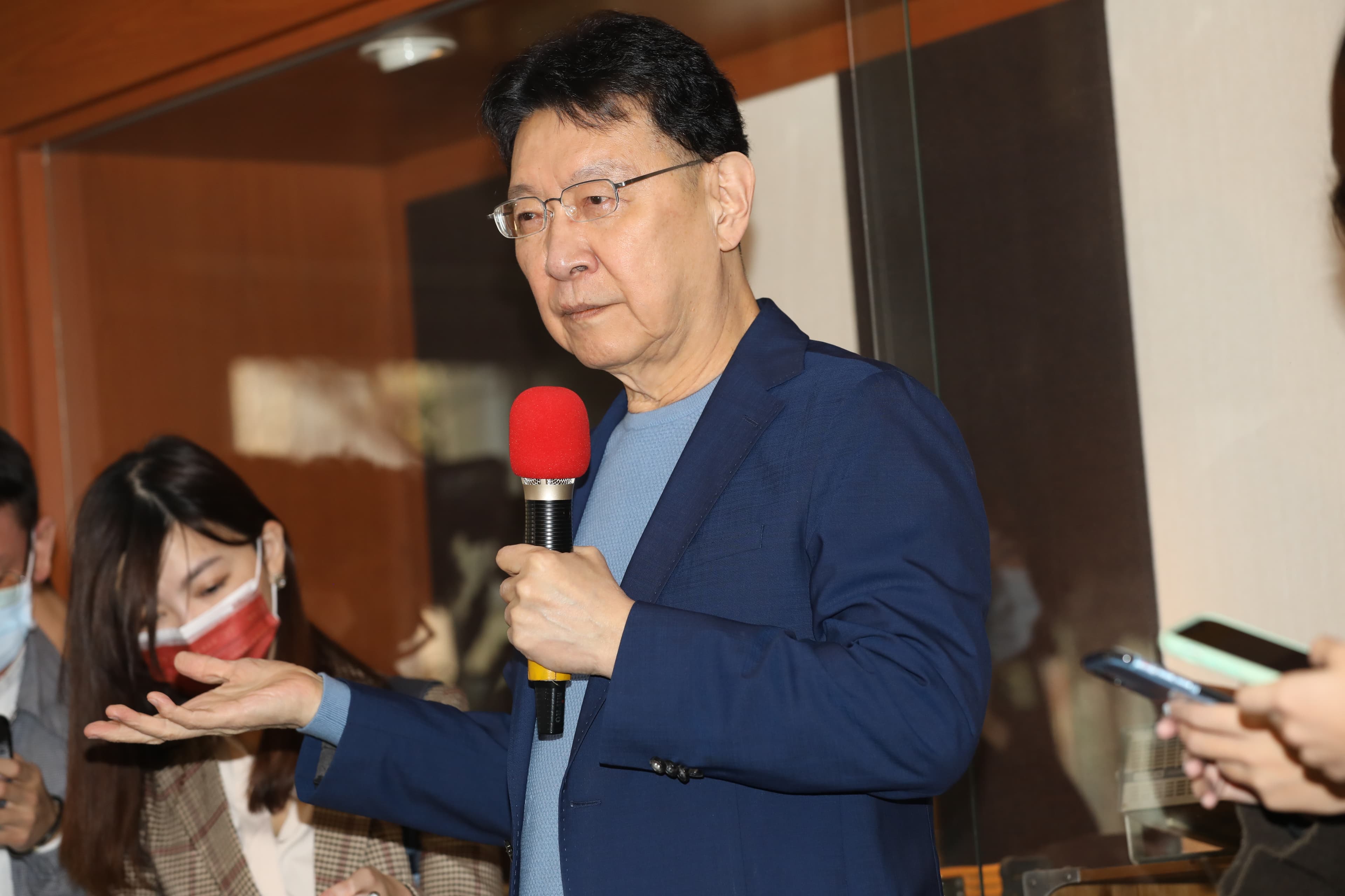趙少康日前宣布將回歸國民黨，並透露自己有意角逐下屆黨主席選舉。（本刊資料照）