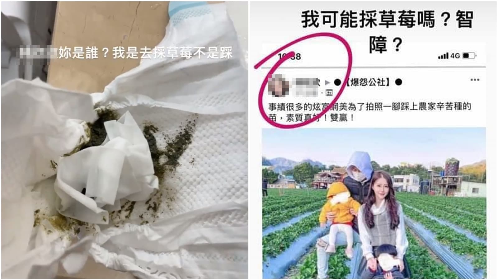 阿芯尪反嗆於臉書發文的網友。（翻攝自阿芯尪Instagram）