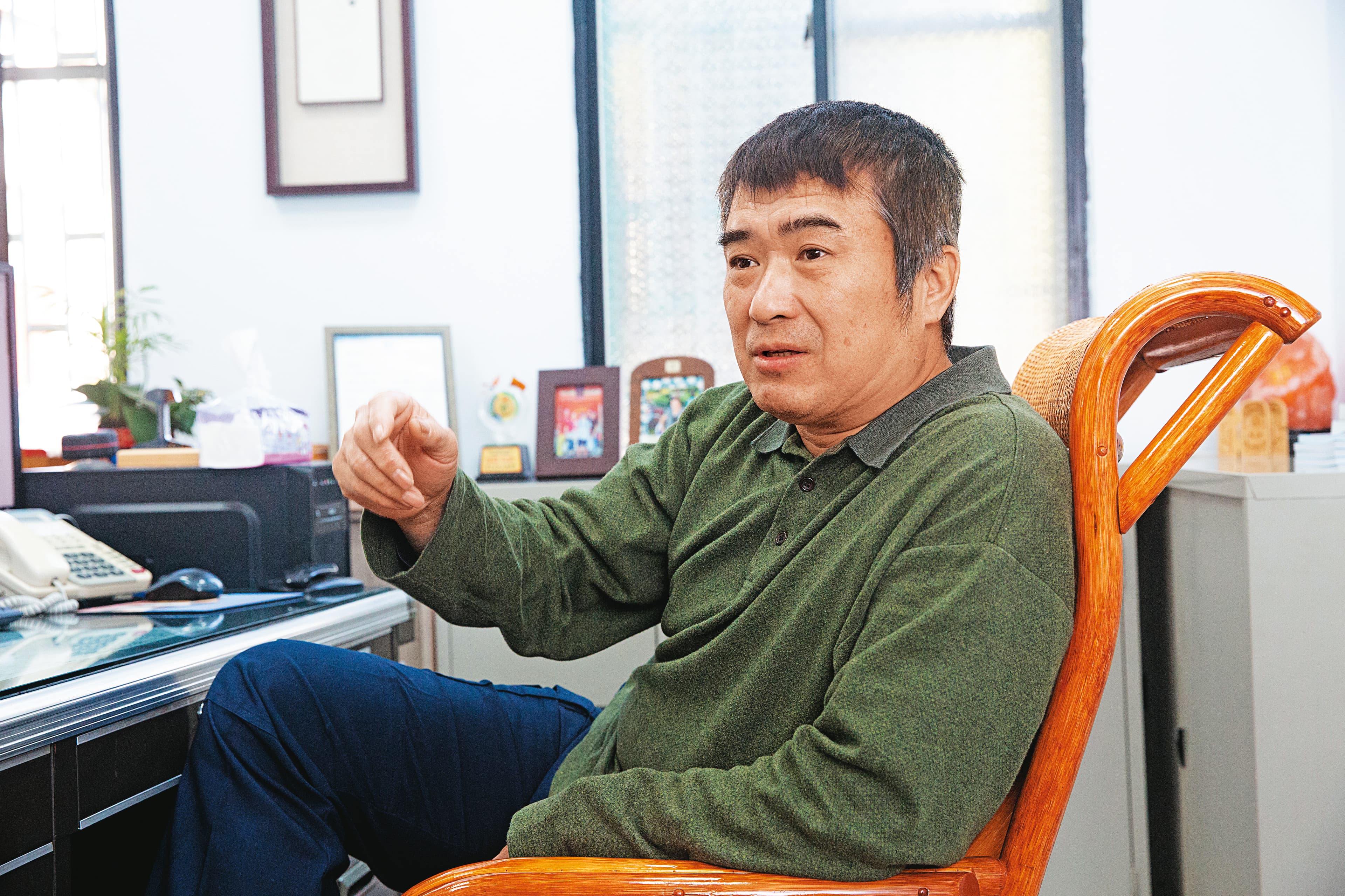 偵辦此案的邱量虔（圖）說，C姓少年的殘忍與冷靜，讓他印象深刻。