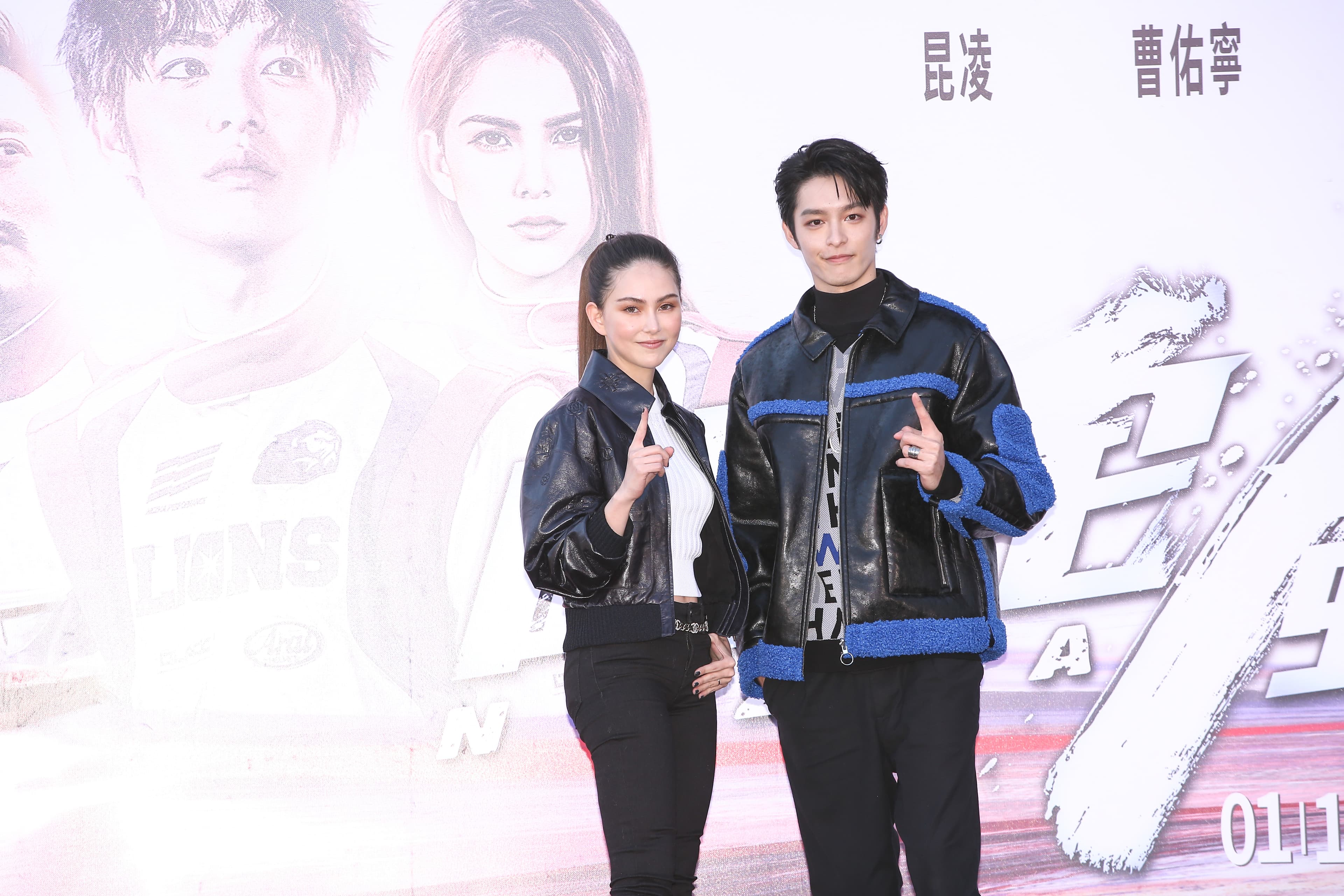 周杰倫監製的職業賽車電影《叱咤風雲》，由昆凌（左）、曹佑寧（右）主演，陳艾熙看完讚賞師姐事業、愛情愛情得意。