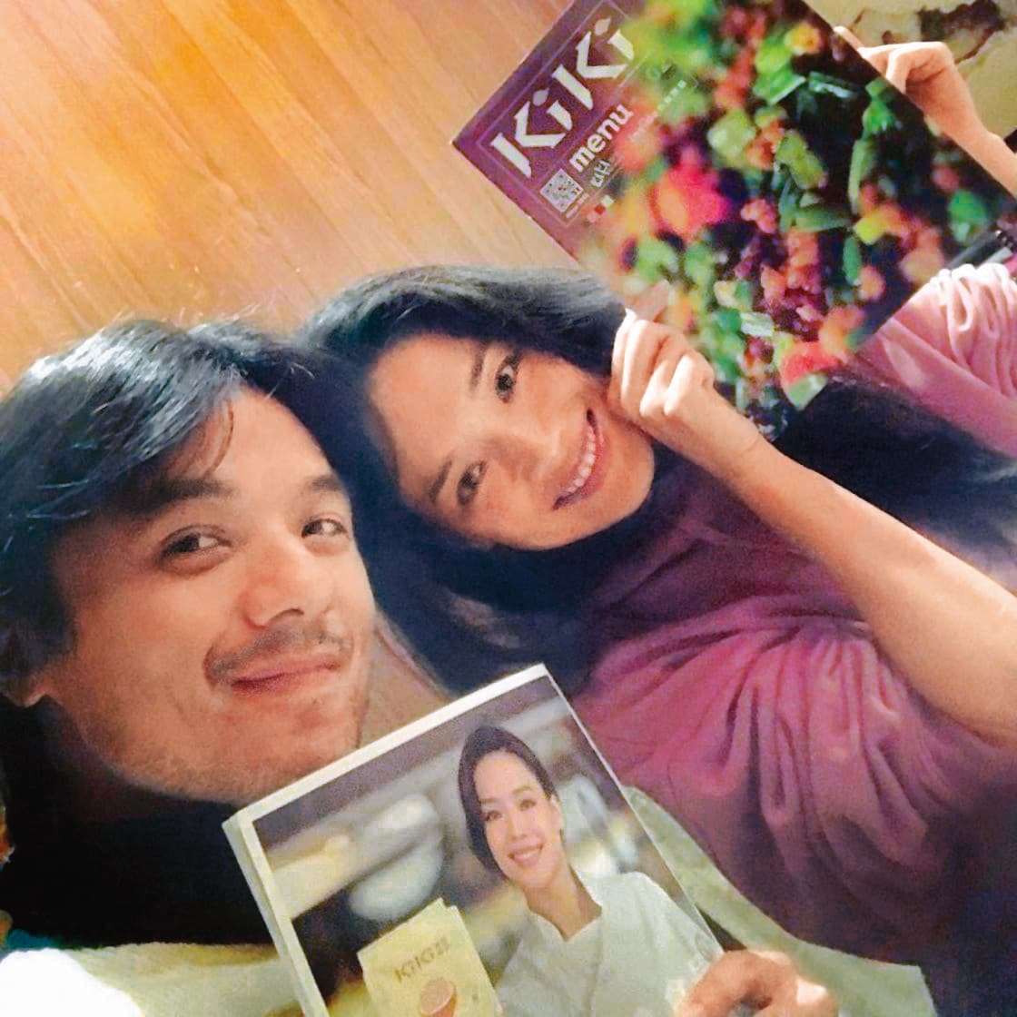 舒淇（右）與馮德倫（左）相識18年，婚後幸福美滿。（翻攝自舒淇IG）