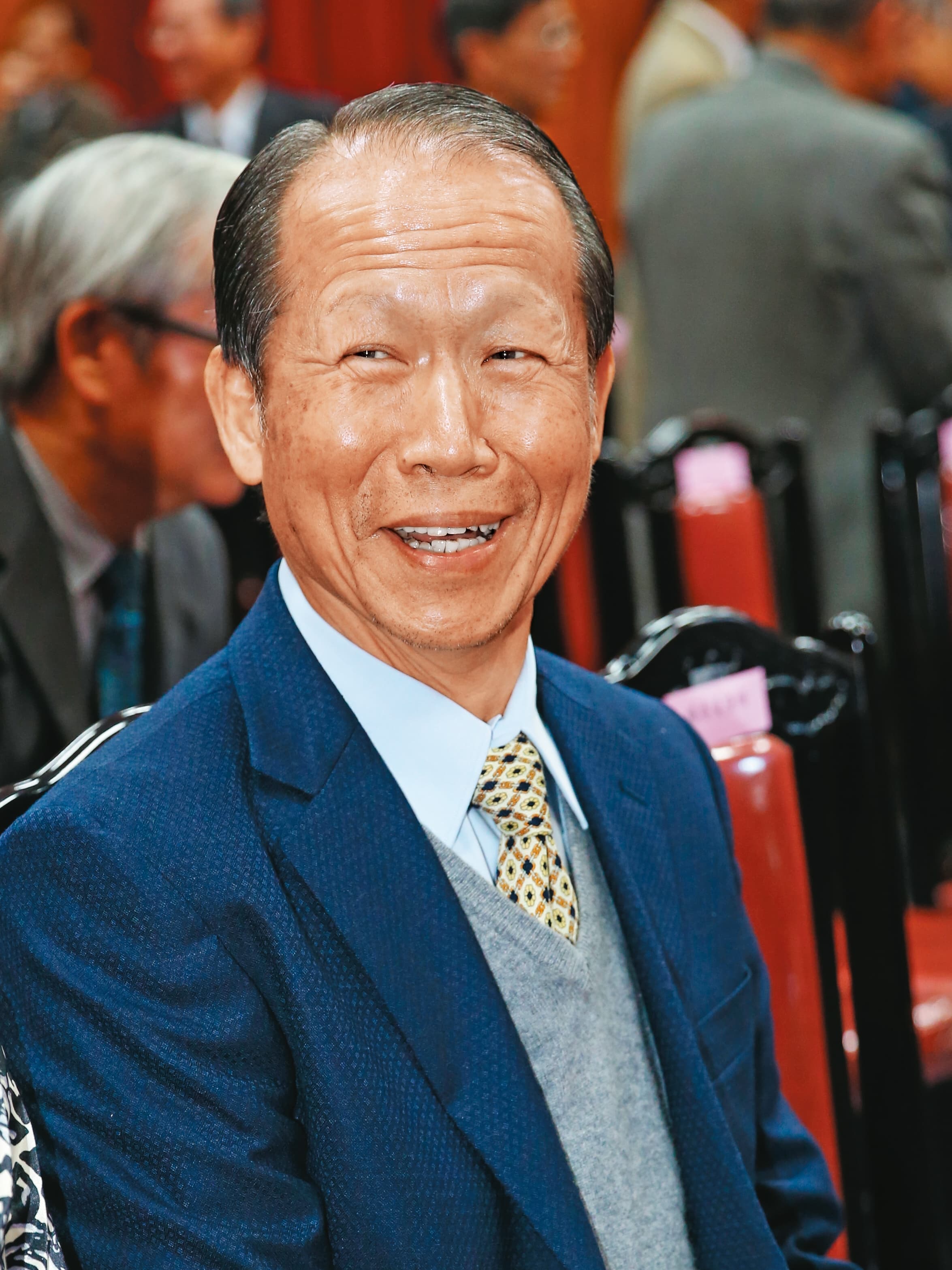 翁茂鍾筆記本顯示，前高院院長黃水通（圖）在怡華公司民事案二審審理時與翁吃飯並收襯衫。