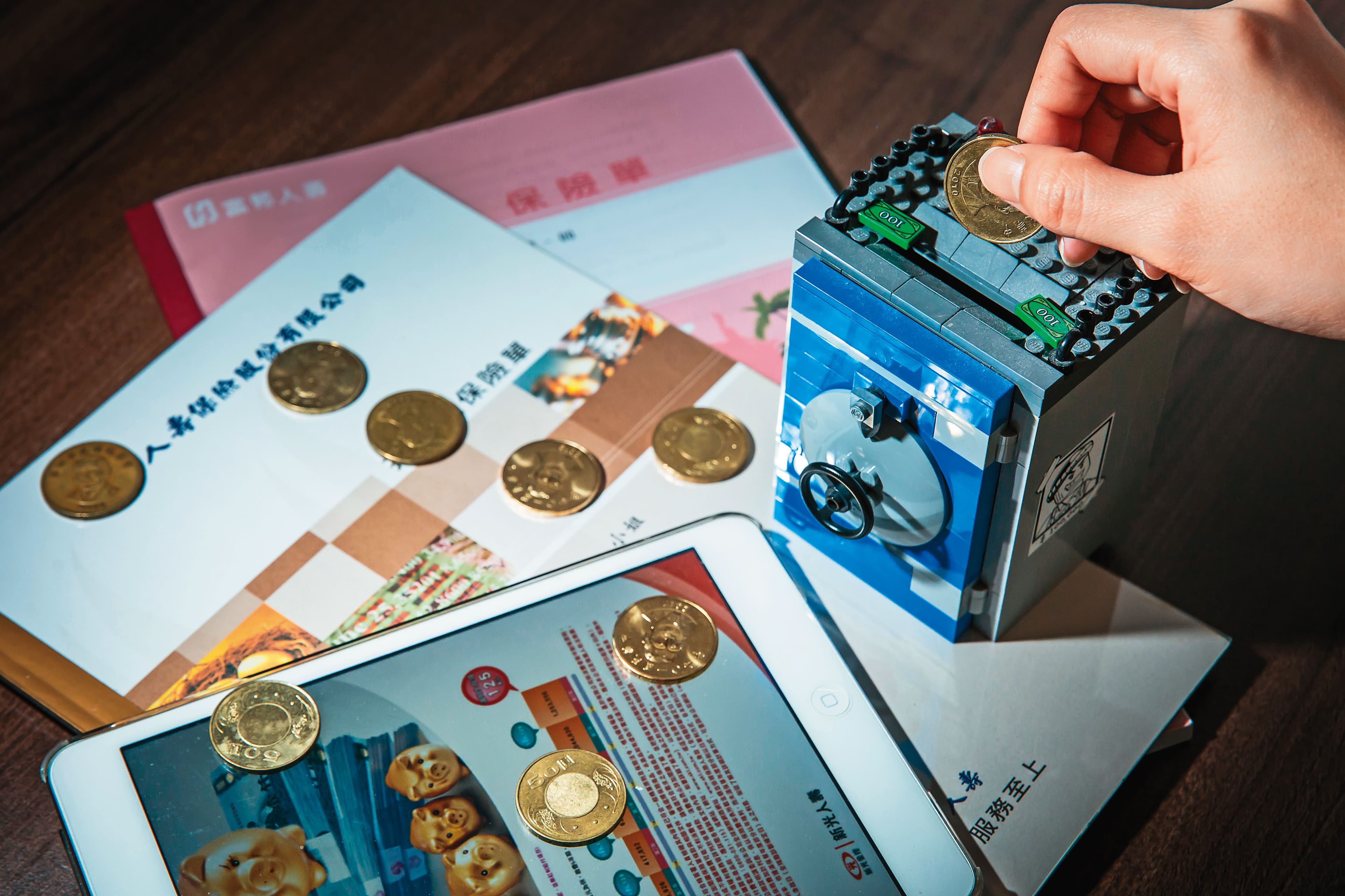 紀律執行收入3分法，是鍾瑶快速存錢的祕訣。