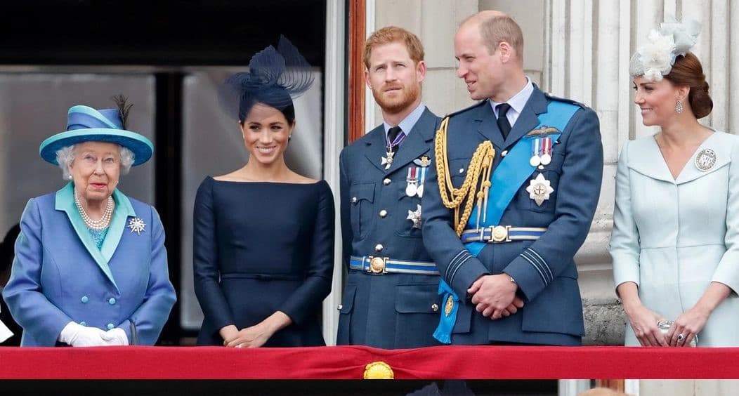 哈利、梅根和英國王室成員和樂融融的景象已成追憶。(翻攝meghanmarkle_official IG)