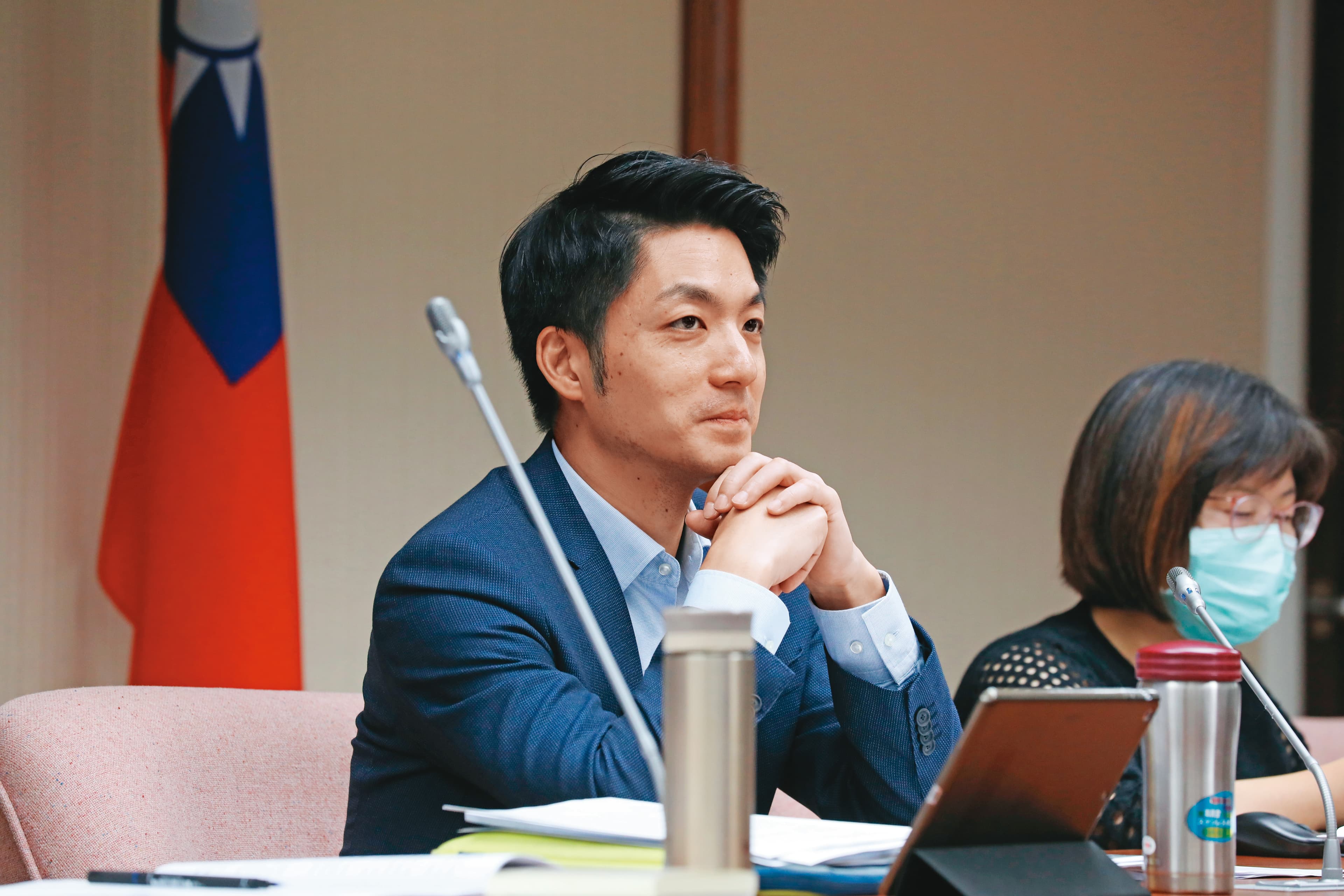 江柯合體後，對於明年台北市長選舉，藍營一直傳出柯文哲有意轉挺蔣萬安（圖）。