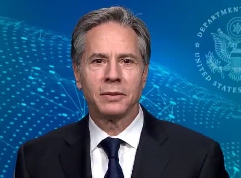 美國國務卿布林肯18日將會晤中國大陸外事官員。（翻攝自Secretary Antony Blinken推特）