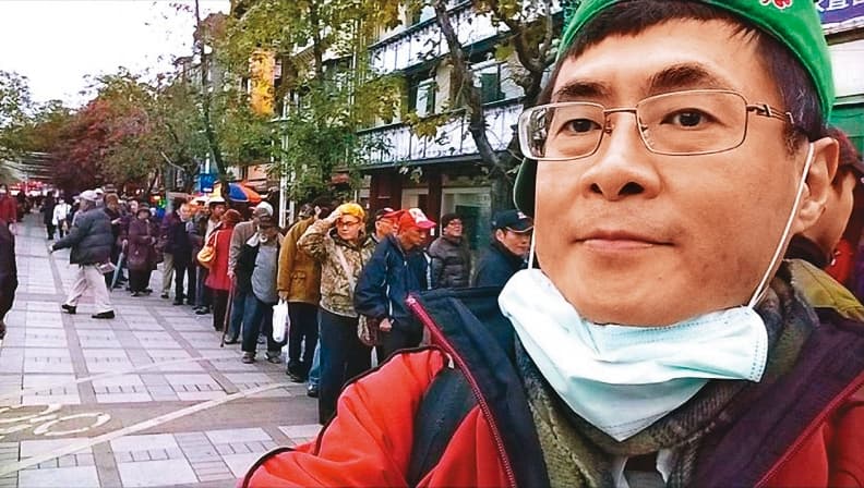 凶嫌于維智（圖）因不滿愛慕的江姓女子遭林姓司機糾纏，憤而埋伏行凶殺人。（翻攝畫面）