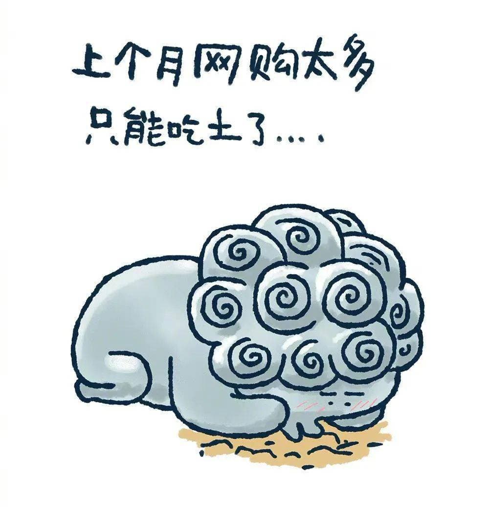 網友喜愛到為它創作哏圖。（翻攝小矛微博）