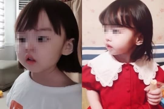 女童生前可愛照片曝光，進一步升高案件熱度。（翻攝自MBC《實話探查隊》）