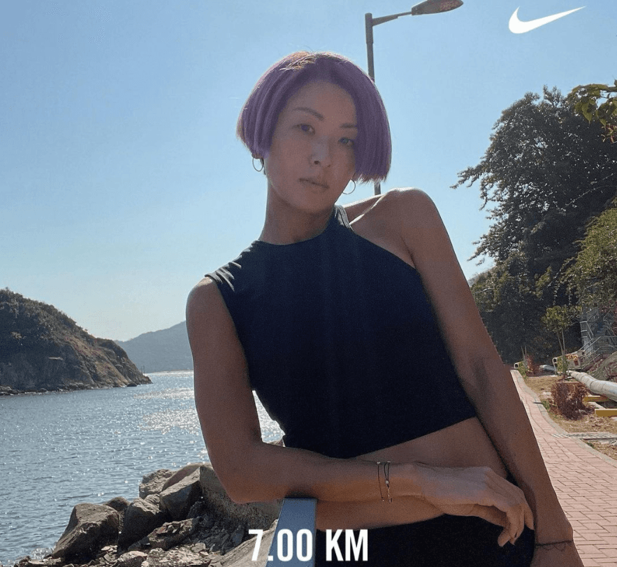 徐濠縈的IG未刪除大量與Nike相關的貼文，引來一眾網友開酸。（翻攝自徐濠縈IG）
