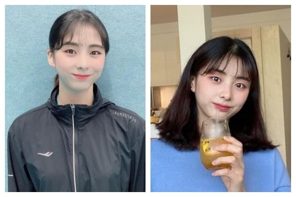 朴慧敏憑著清純外貌和逆天長腿在網路爆紅。（翻攝自p_hyemin IG）