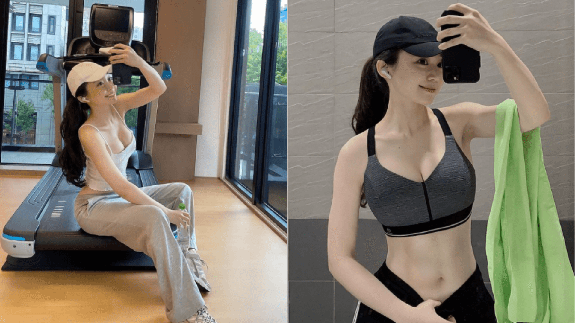 熱愛運動的An平時常上健身房鍛鍊，擁有健美好身材。（翻攝自ohgoodjobpal IG）