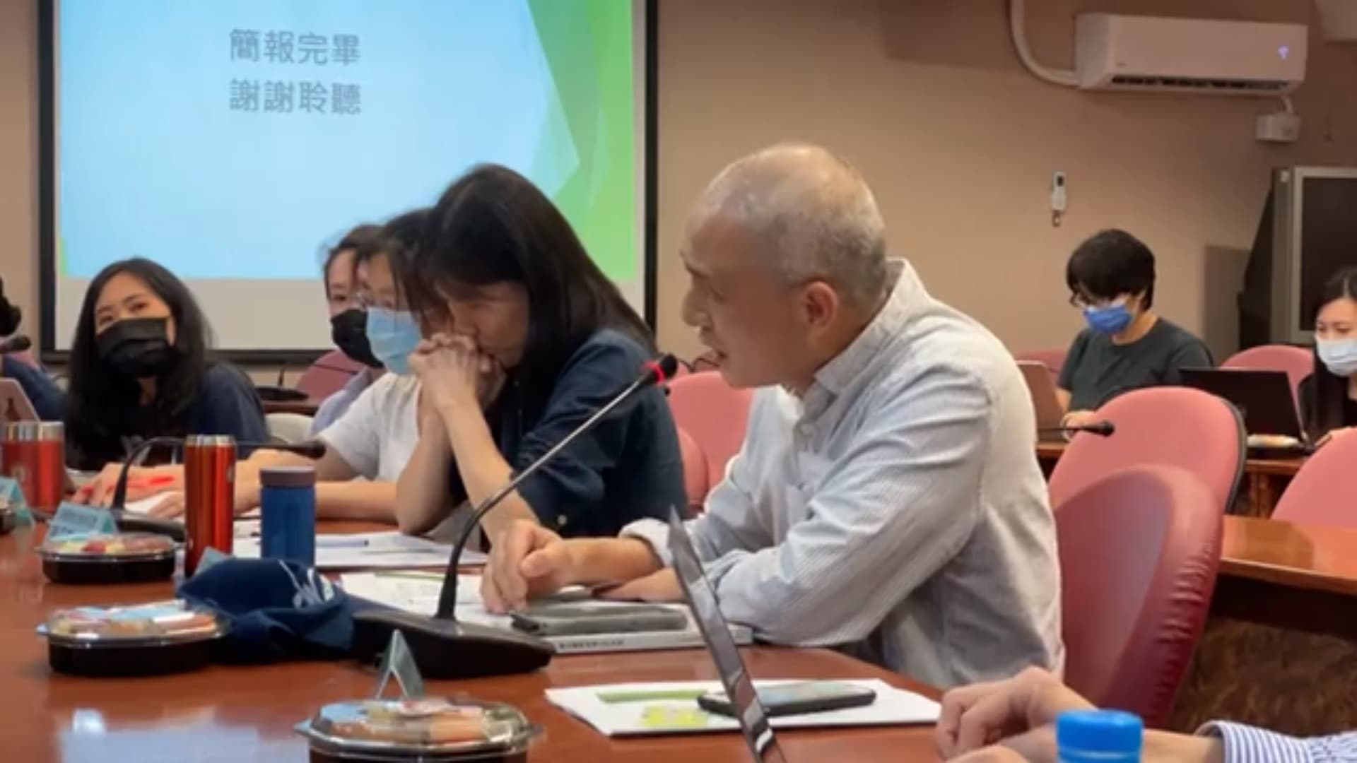 朱增宏認為此案不應入法。（翻攝自動物保護立法運動聯盟臉書）