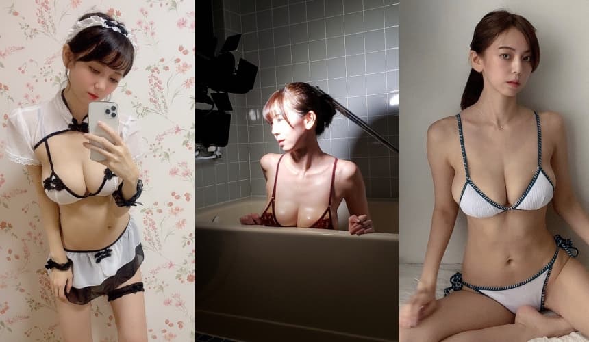 擁有G罩杯傲人上圍的絃花美紀，被封為「寫真界最棒豪乳」。（翻攝自絃花美紀推特）