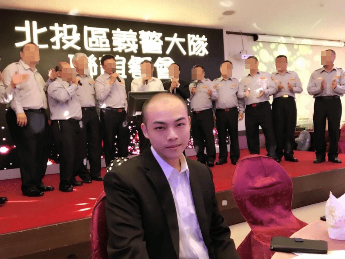 趙過去曾參加北投義警聚會，被指與當地關係良好。（翻攝趙介佑臉書）
