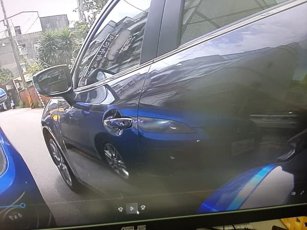 針對網友質疑，莊姓交警在爆料公社貼出自身視角照。（翻攝自爆料公社）