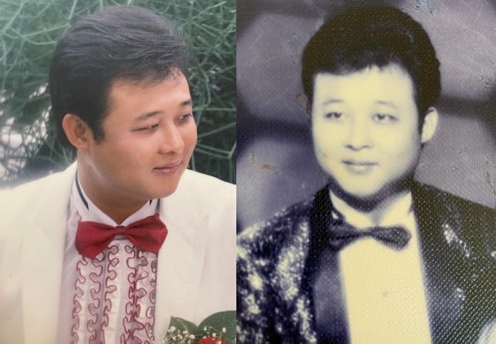 納豆解釋這名影中人是一名粉絲的岳父。（翻攝自納豆臉書）
