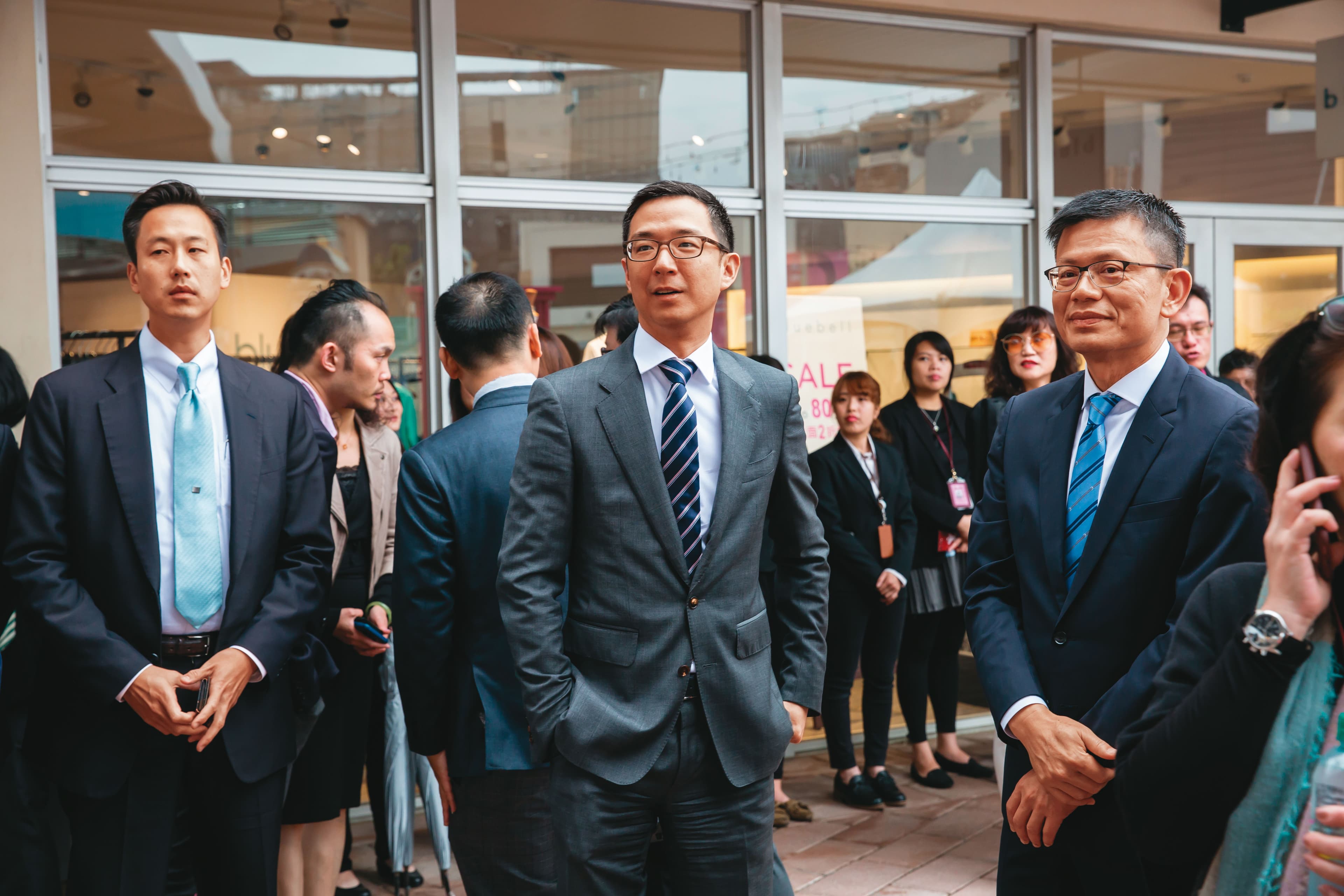 國泰建設近年愈發積極，圖為國泰集團少主蔡宗翰。