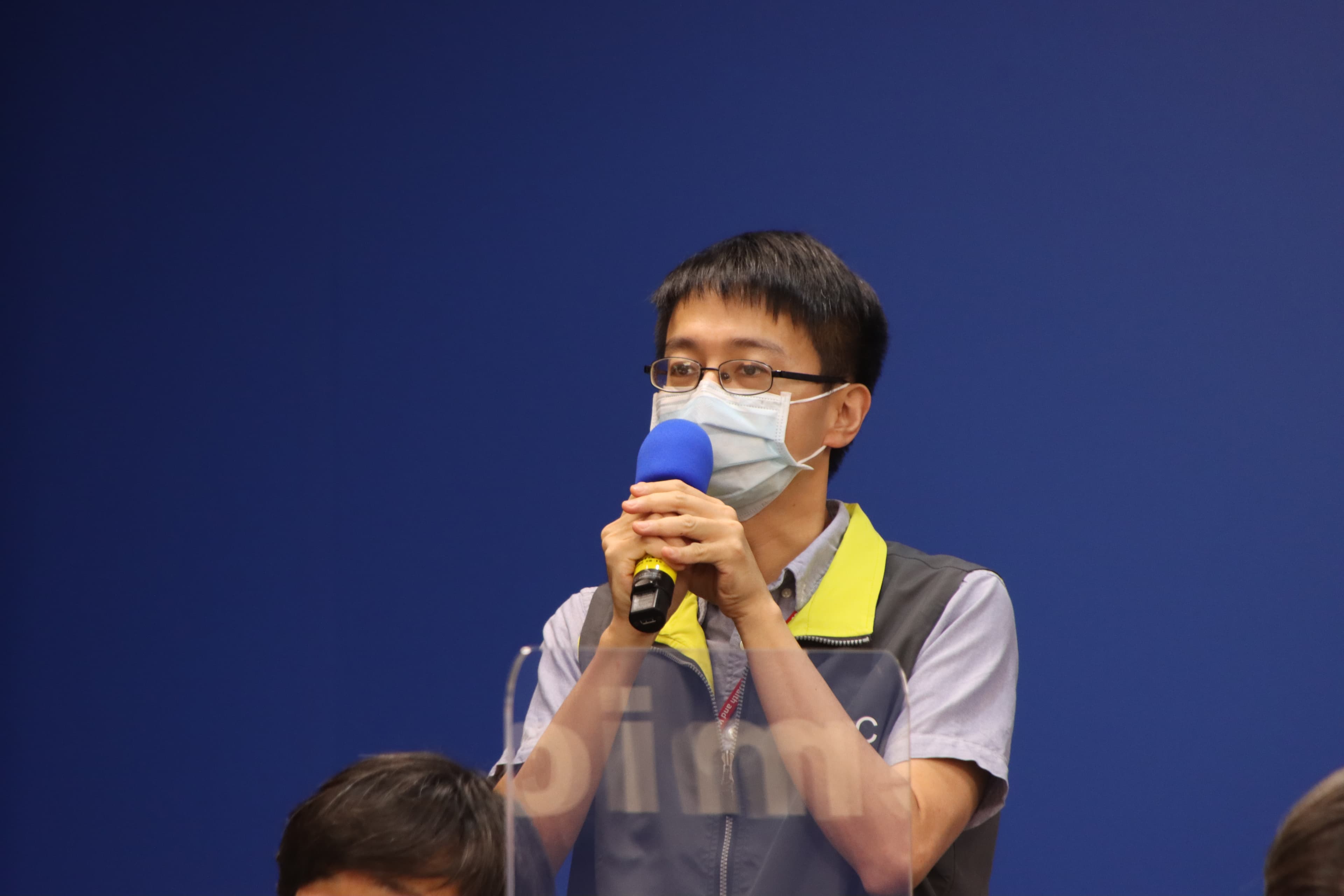 羅一鈞指出，沒有確診者就醫需求可以到區域醫院以下就醫。（指揮中心提供）