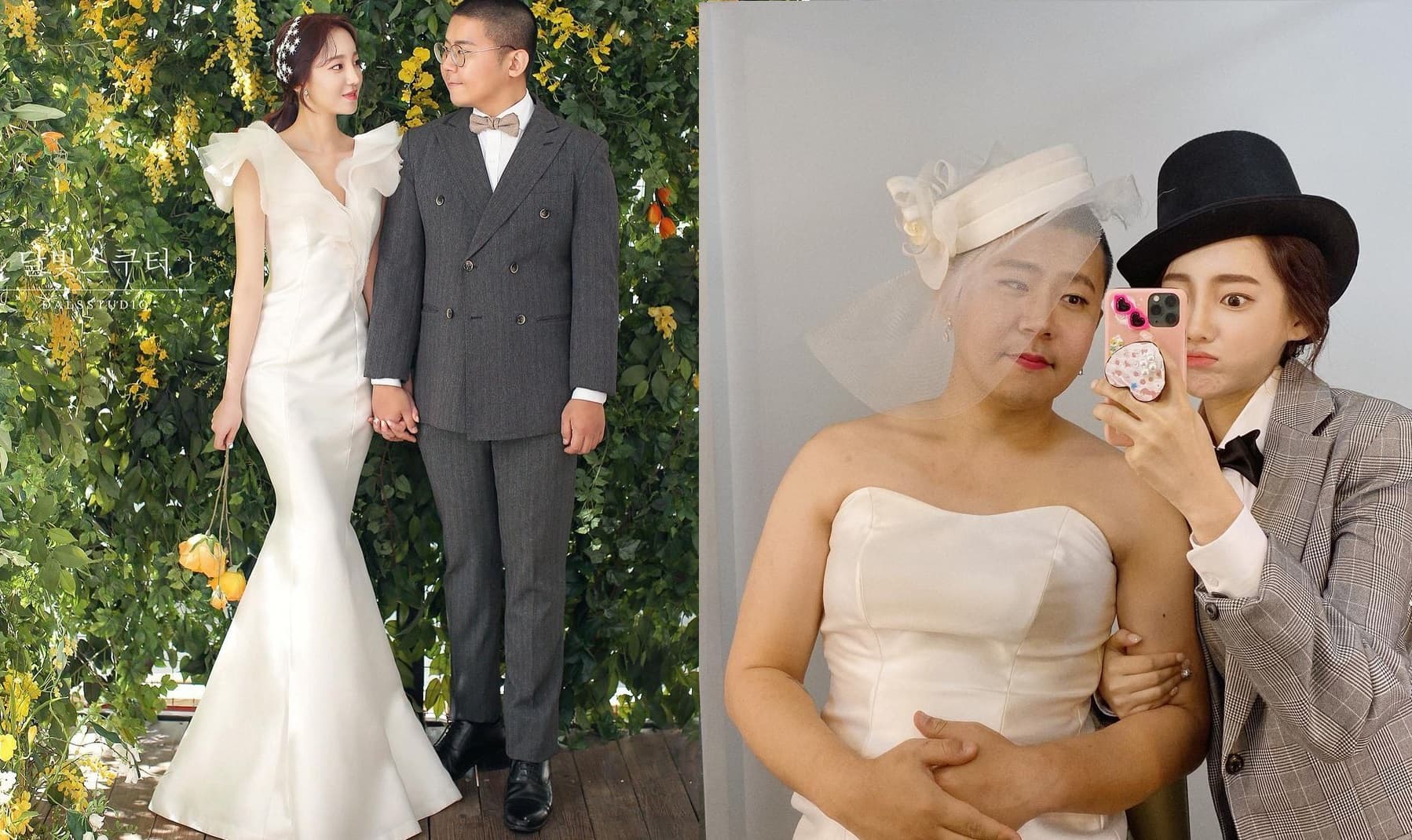 OzilHye和鐵球各有擁護者，婚變消息讓人霧裡看花。（翻攝自OzilHye IG）
