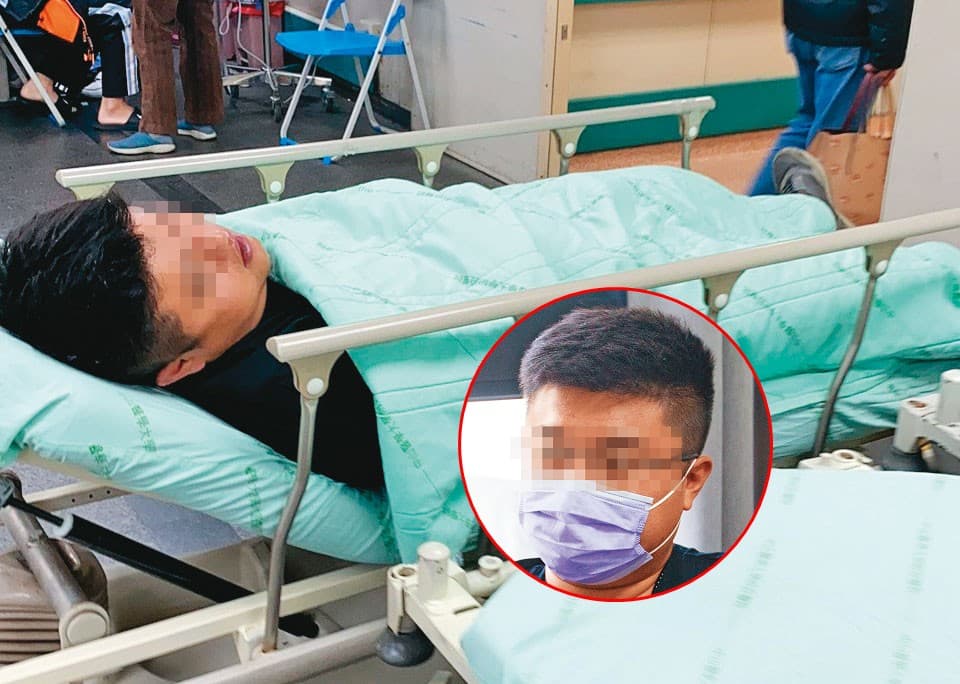 陳男被打成重傷，一耳失聰，最後簽下本票，才被送醫急救。