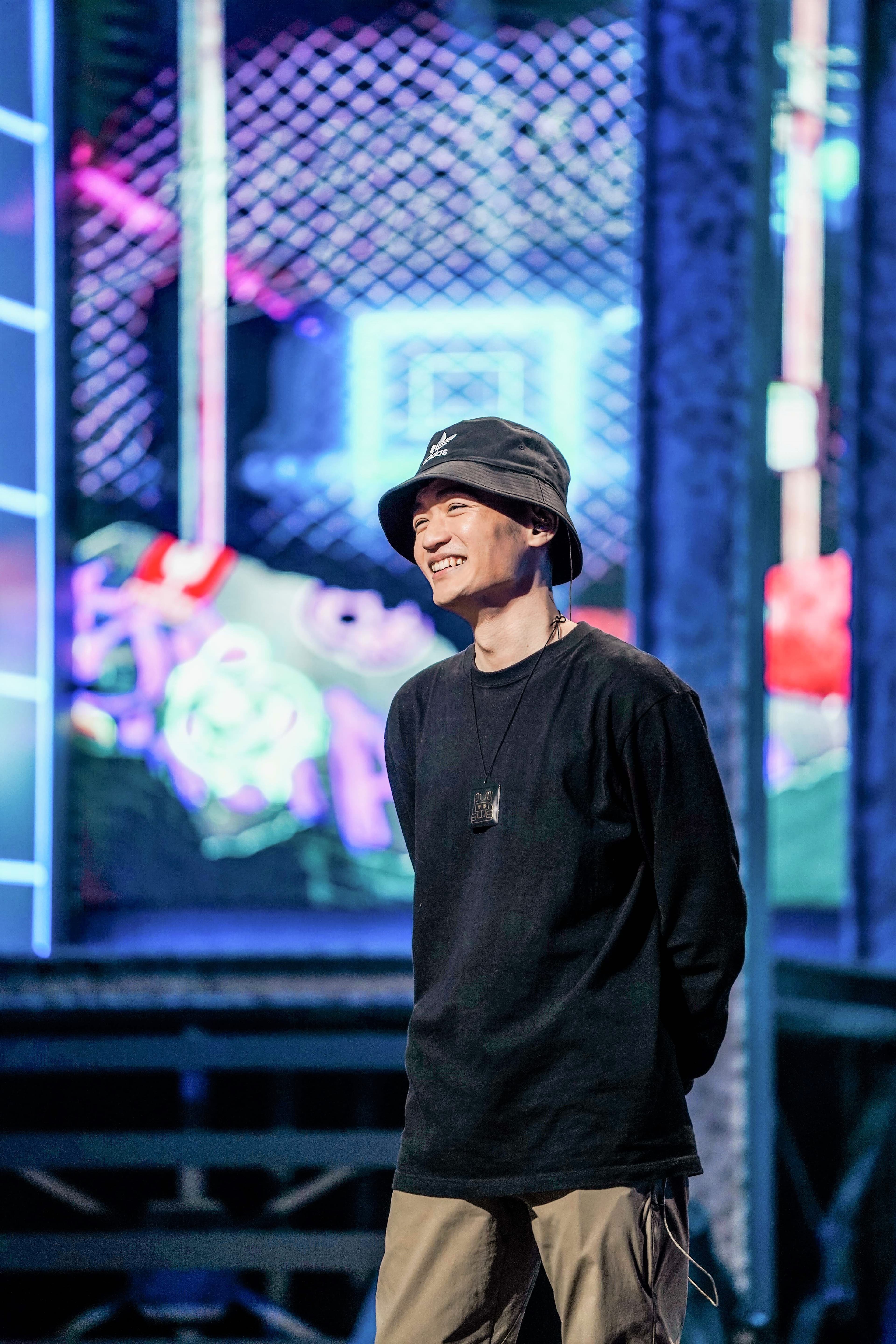 還是國中生的青蛙，是參賽選手中年紀最小的。（MTV提供）