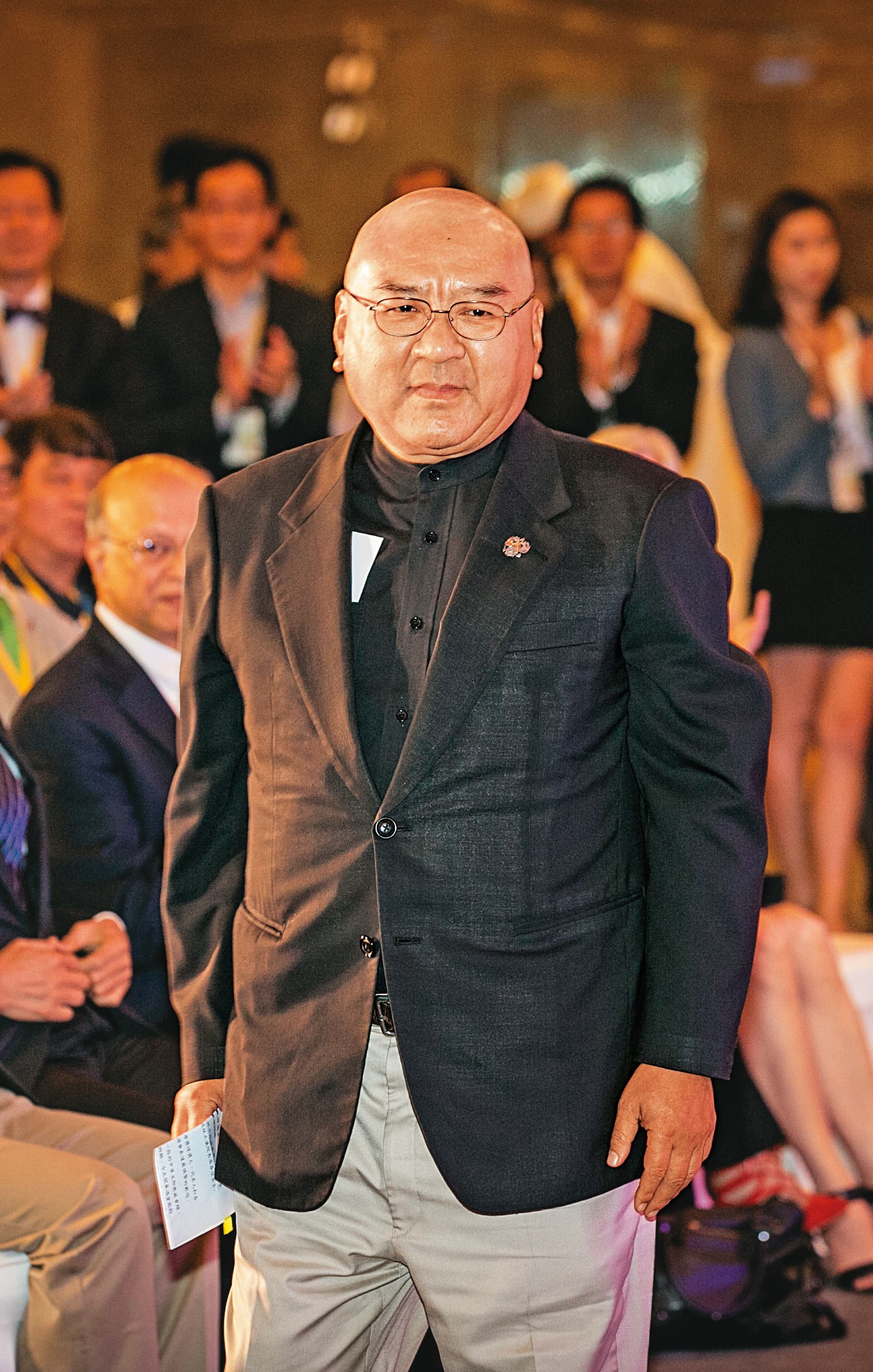 國衛院擴廠計畫經費近50億元，扣除衛福部預算，其中20億元是由潤泰總裁尹衍樑（圖）無條件捐款。