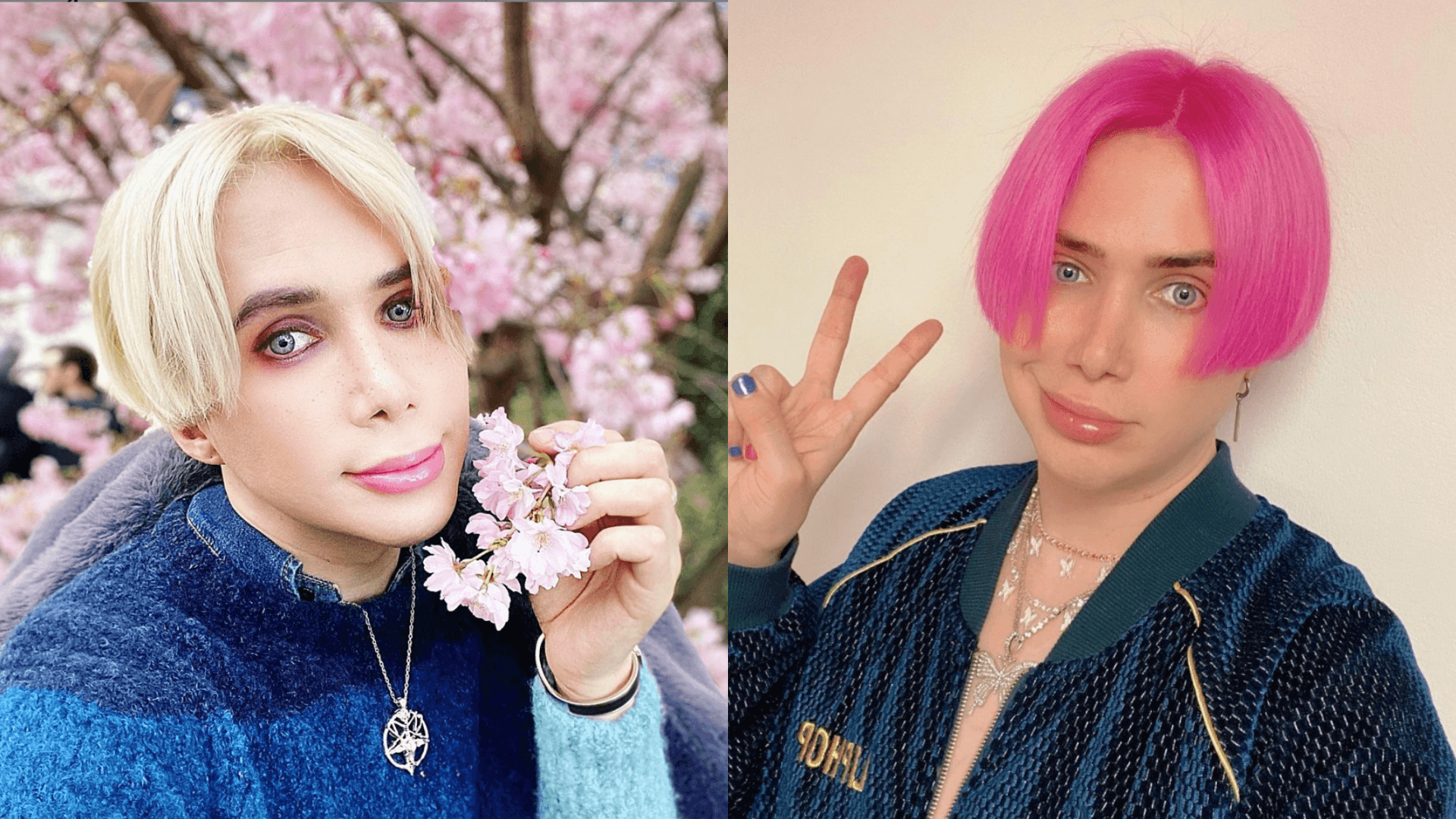 為了追求智旻的臉蛋，奧利倫敦過去8年間共動刀18次。（翻攝自Oli London IG）