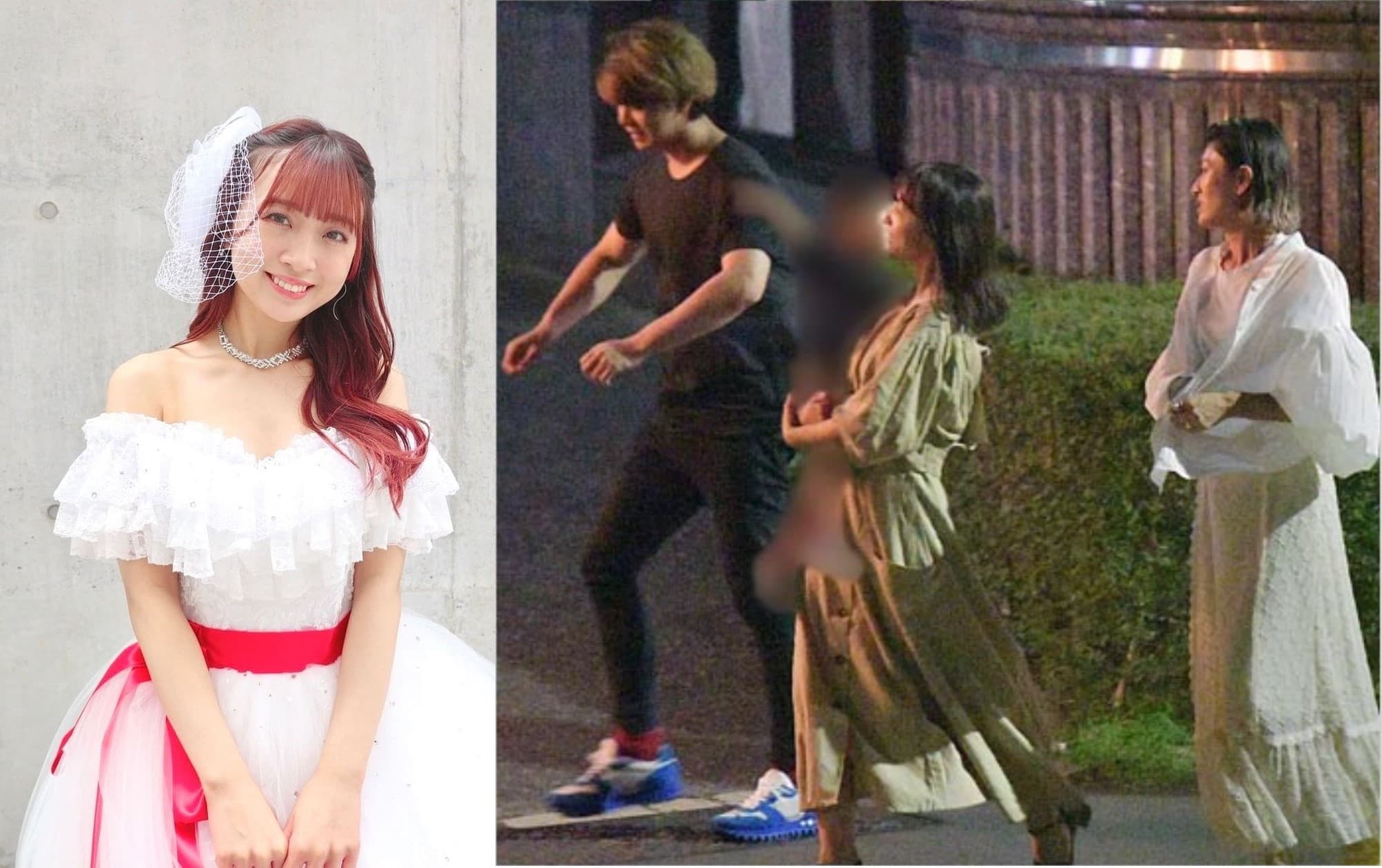 渡邉幸愛同框山田家族，手上抱著的是山田優和小栗旬的小孩。（翻攝自渡邉幸愛IG、《NEWSポストセブン》）
