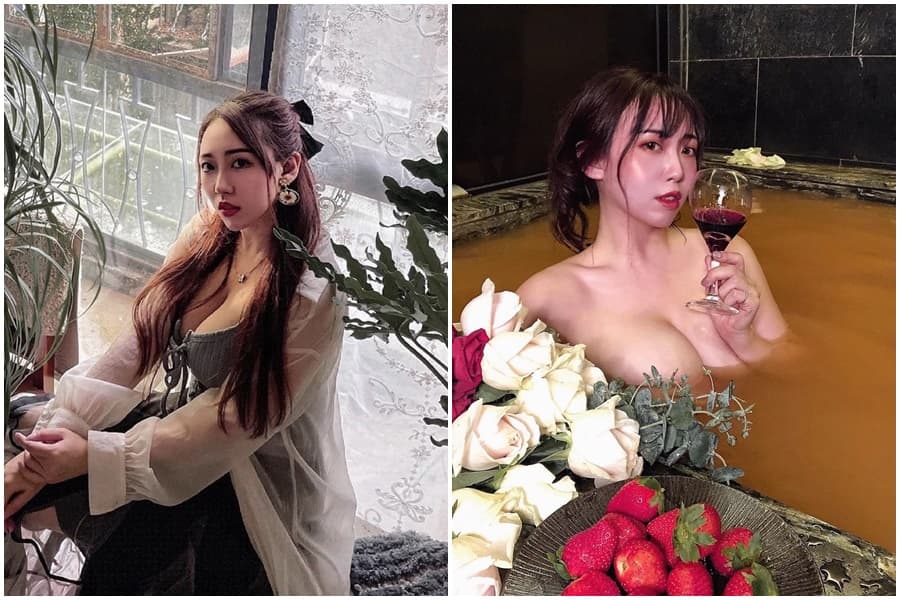 正妹甜甜芯身材姣好。(翻攝自yahan0108 IG)