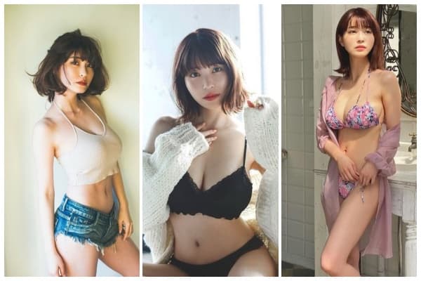 岸明日香身材火辣，經常在社群平台分享性感照片。（翻攝自岸明日香IG）