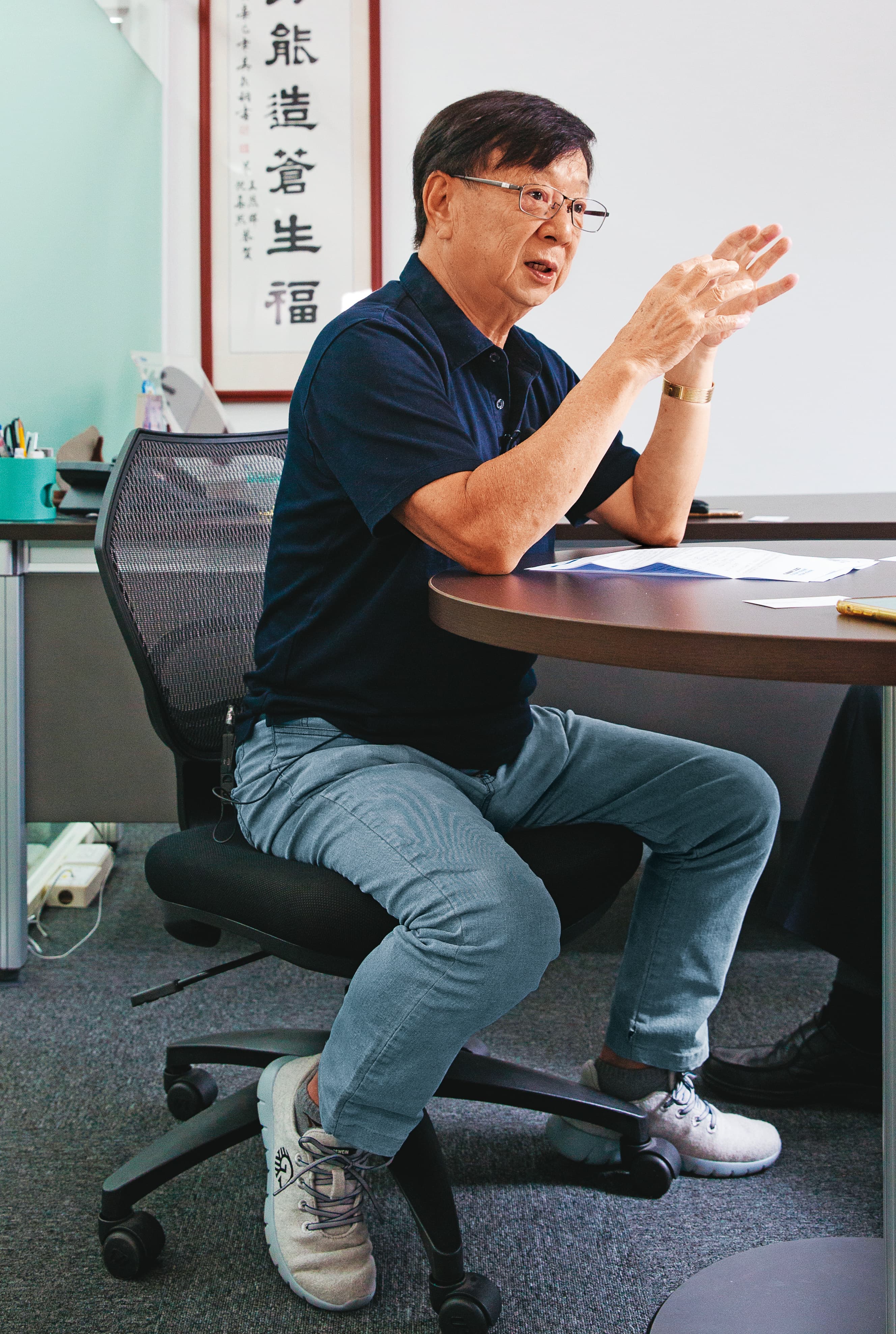 宣明智要以「醫材導遊」寫下70歲人生篇章。  
