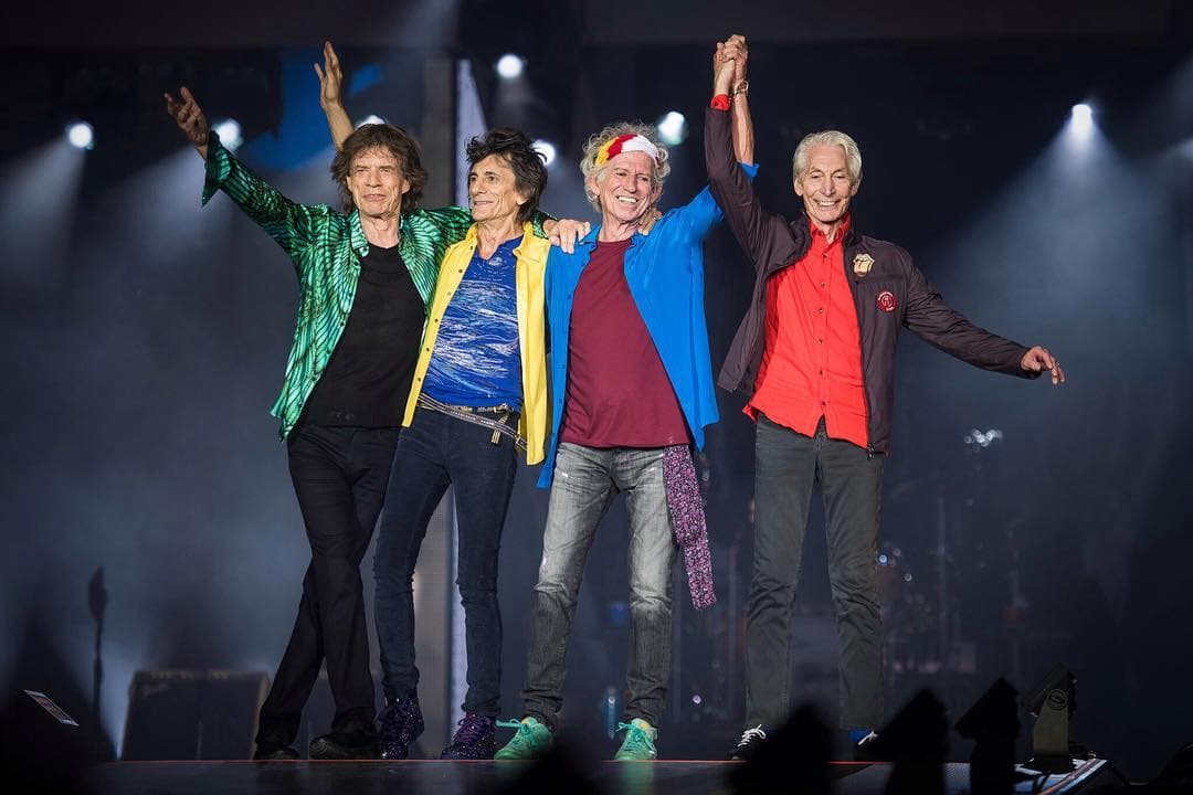 「滾石合唱團」被譽為世界上最偉大的搖滾樂團。（翻攝The Rolling Stones IG）