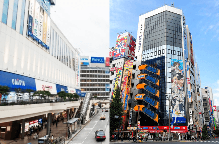 位於新宿車站西口的《小田急百貨（ODAKYU）》新宿本館將整棟拆除。受觀光客熱愛的秋葉原，以遊戲機台與夾娃娃為主的《SEGA秋葉原2號店》也已結束營業。（圖片來源photoAC／推特@SEGA_OFFICIAL）