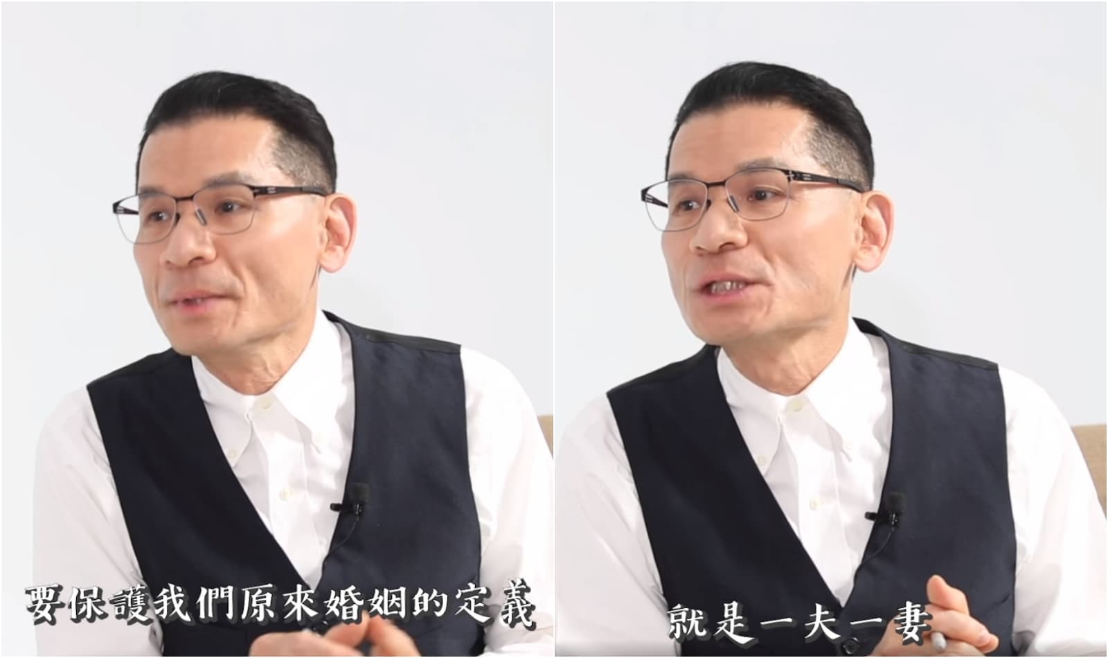 娘娘邀請張守一暢談護家盟的成立宗旨和目的。（翻攝自Alizabeth 娘娘臉書）