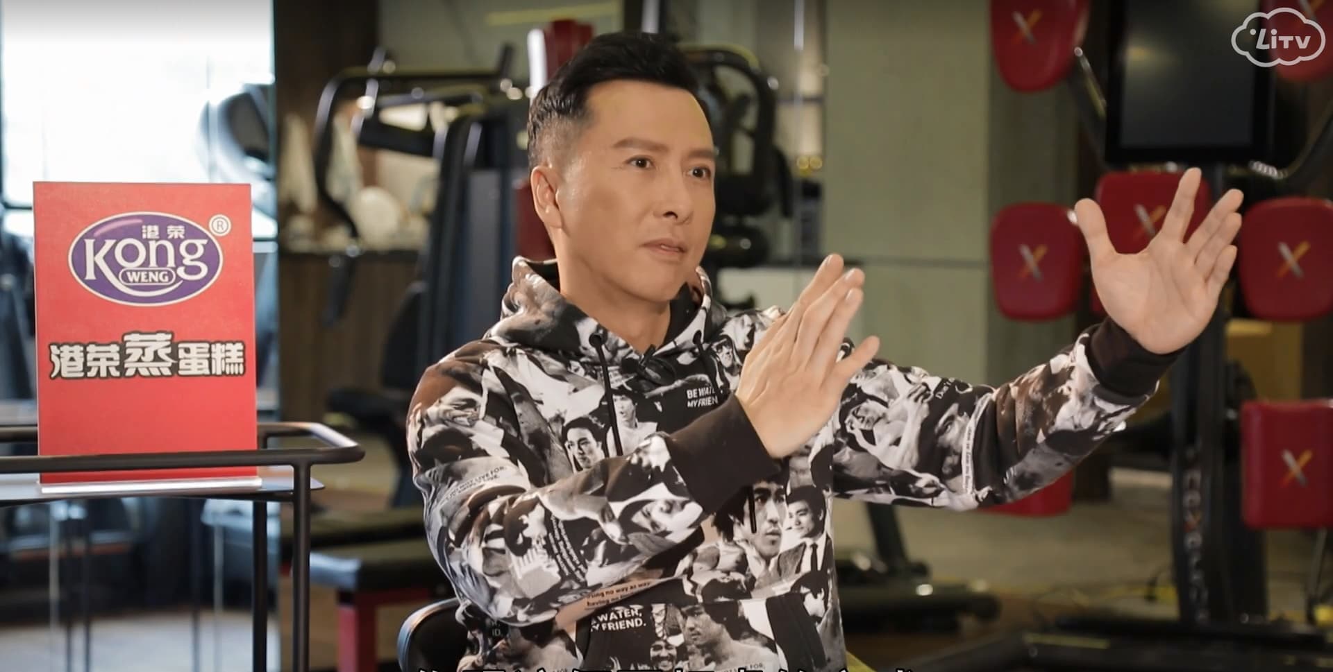 從開始練武起，甄子丹便將「成為李小龍第二」當作夢想。（LiTV、世詮提供）