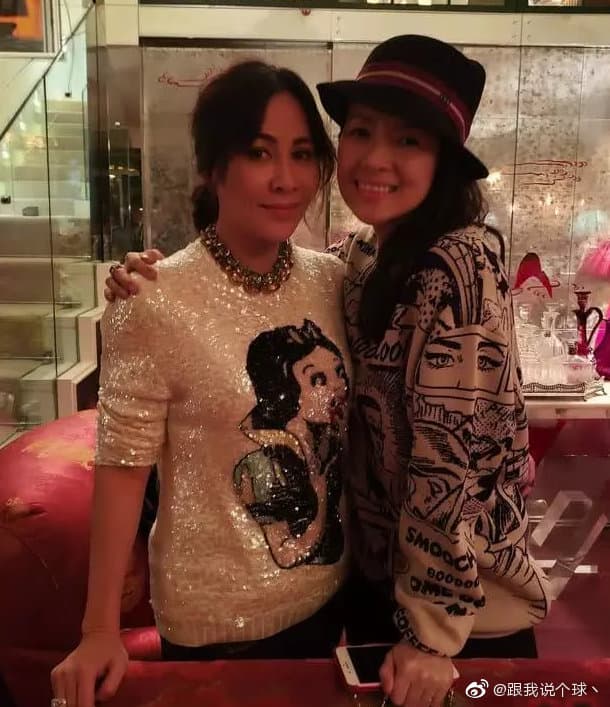 劉嘉玲的香港豪宅曾接待不少圈中好友，章子怡就曾在此作客。（微博圖片）