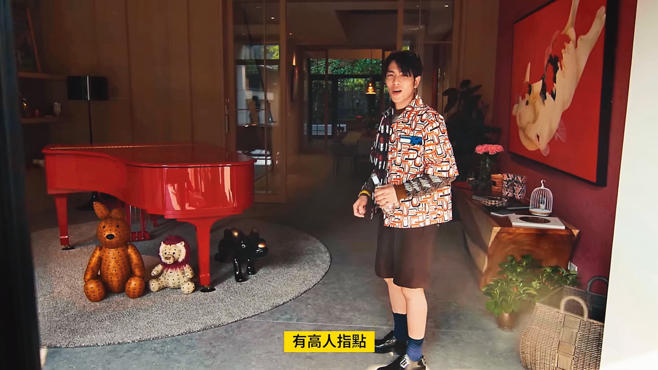 南港7層樓別墅因蕭敬騰拍片介紹內部，因而聲名大噪。（翻攝自金曲獎官網）